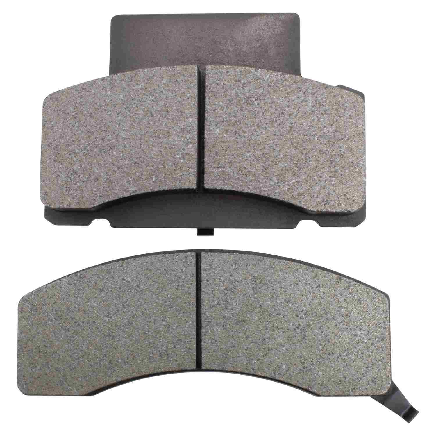 Front View of Front Disc Brake Pad Set MPA 1000-0459M