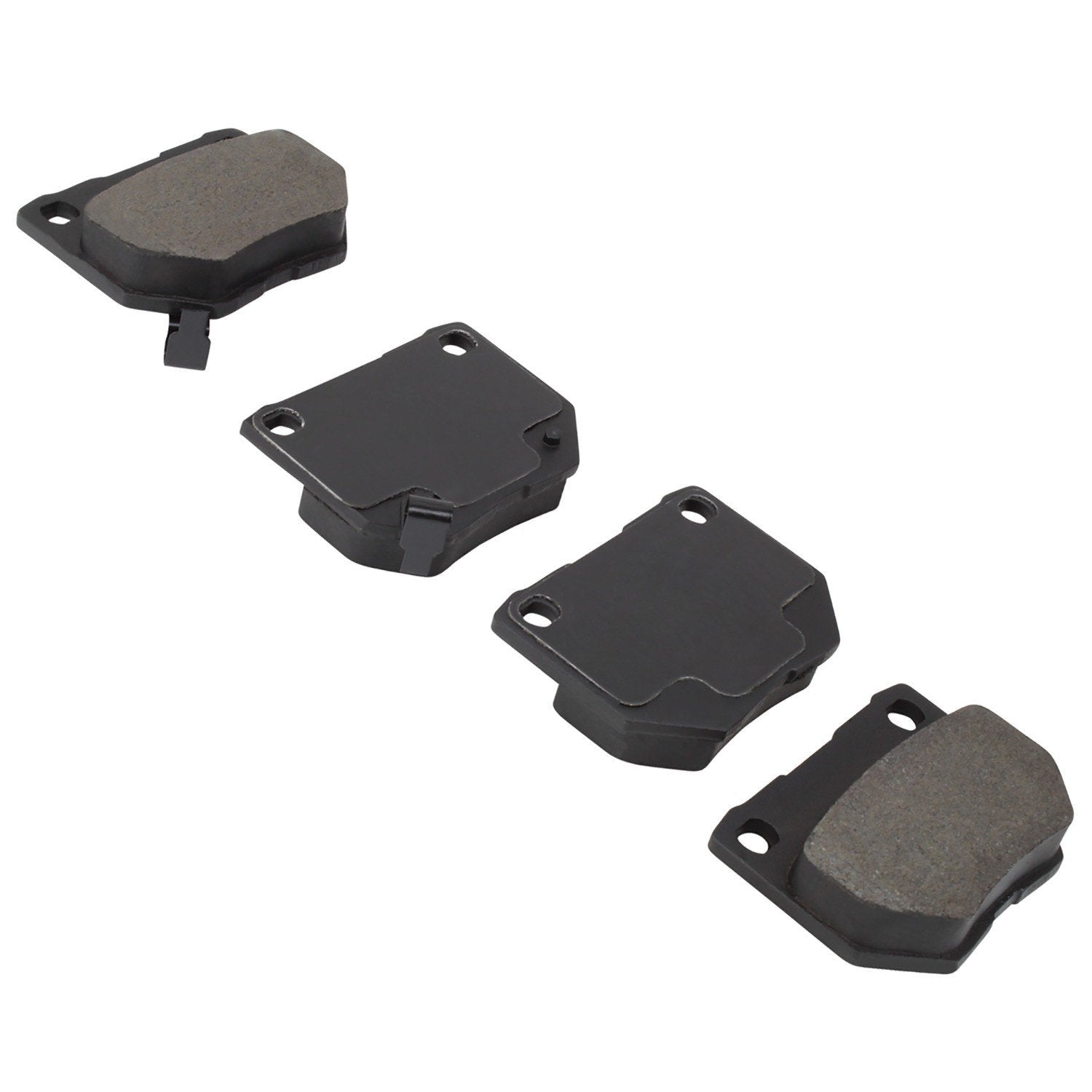 Angle View of Rear Disc Brake Pad Set MPA 1000-0461M