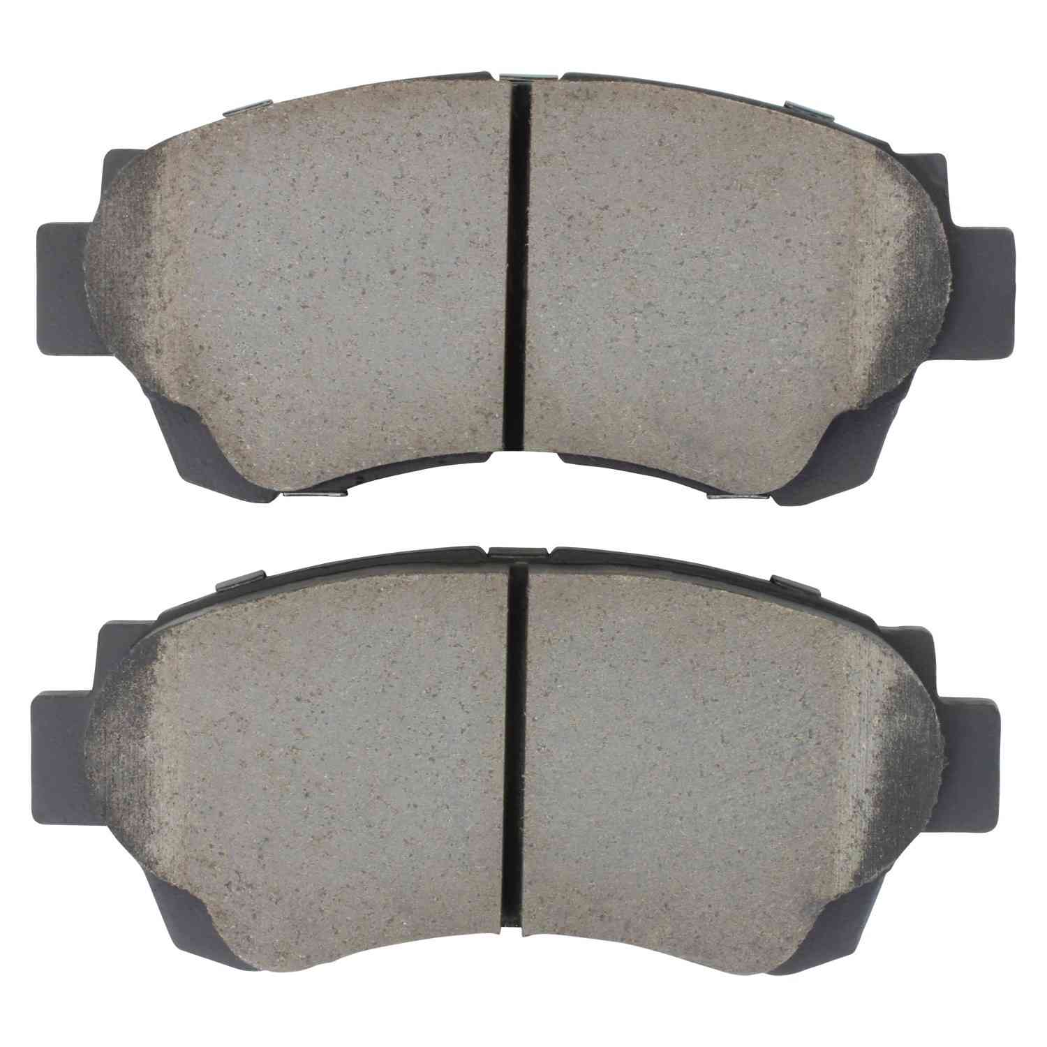 Front View of Front Disc Brake Pad Set MPA 1000-0476C