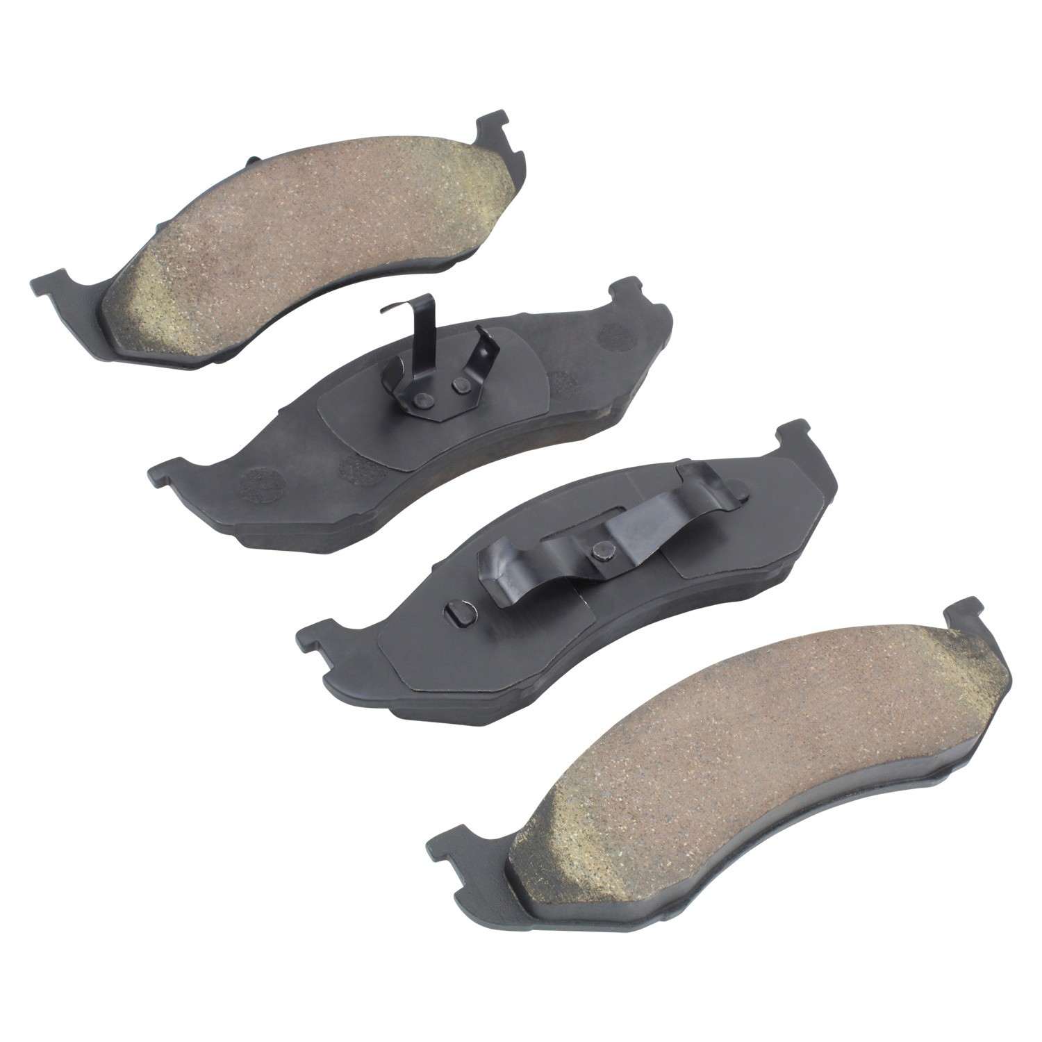 Angle View of Front Disc Brake Pad Set MPA 1000-0477C