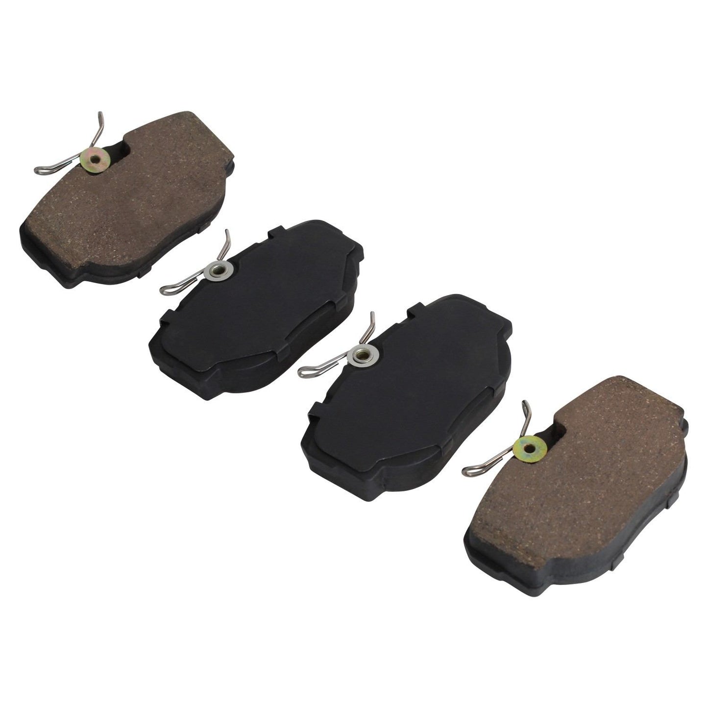 Angle View of Rear Disc Brake Pad Set MPA 1000-0493C