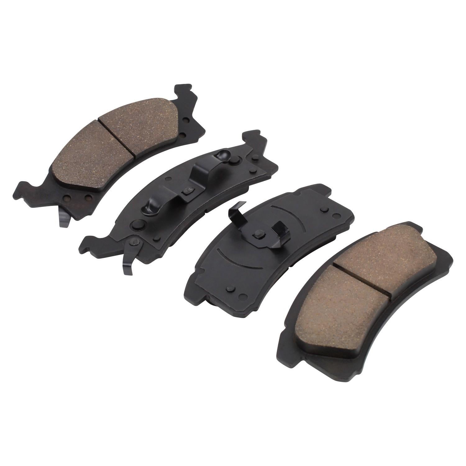 Angle View of Front Disc Brake Pad Set MPA 1000-0506C