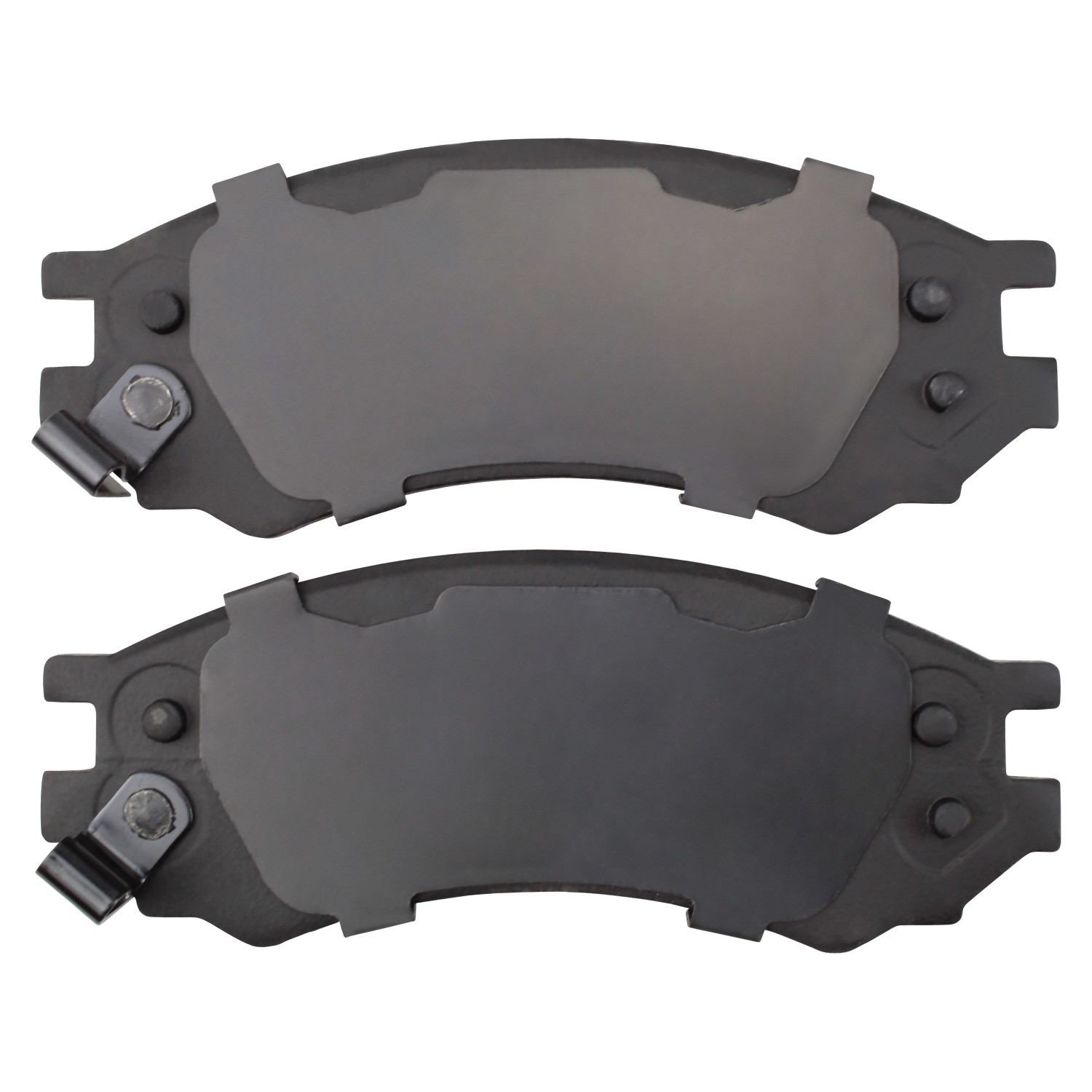 Back View of Front Disc Brake Pad Set MPA 1000-0507C