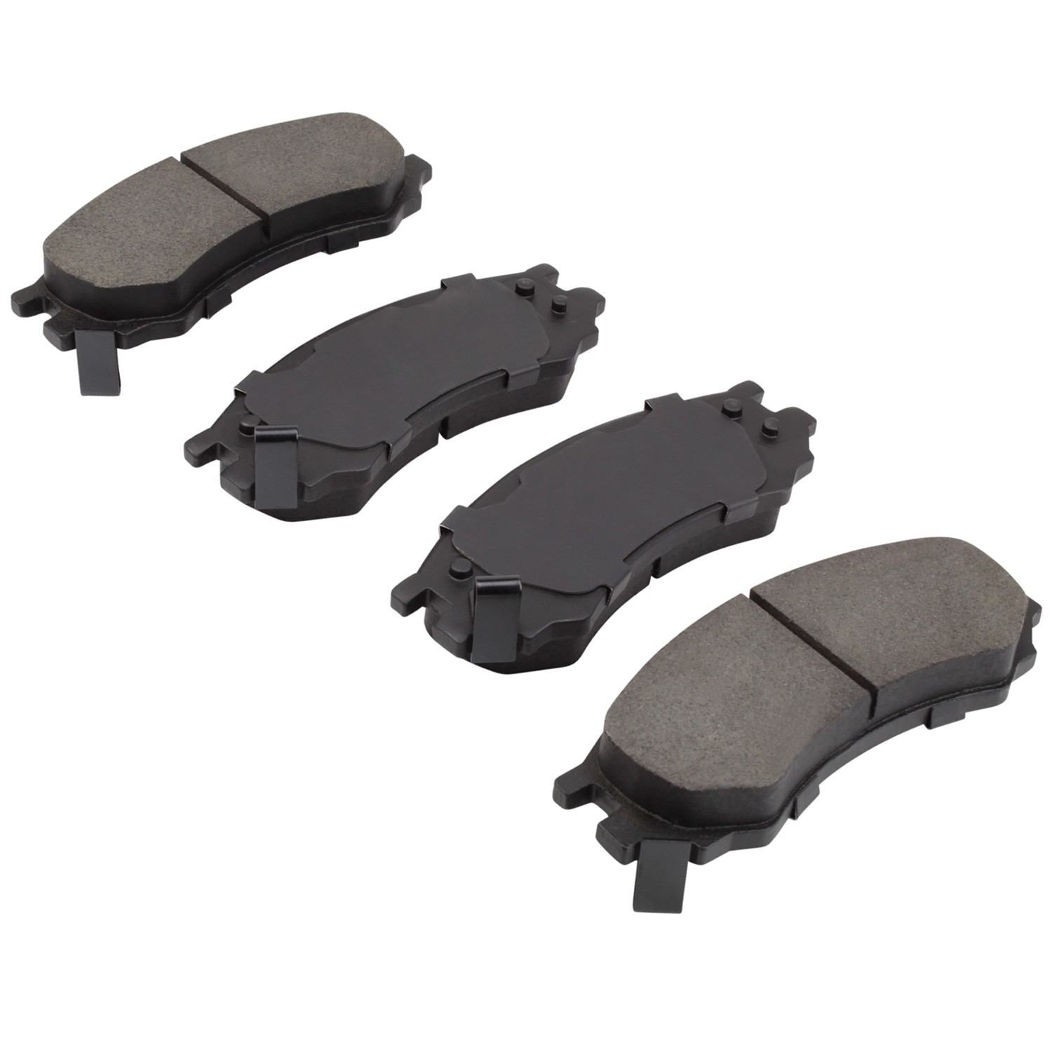 Angle View of Front Disc Brake Pad Set MPA 1000-0507M