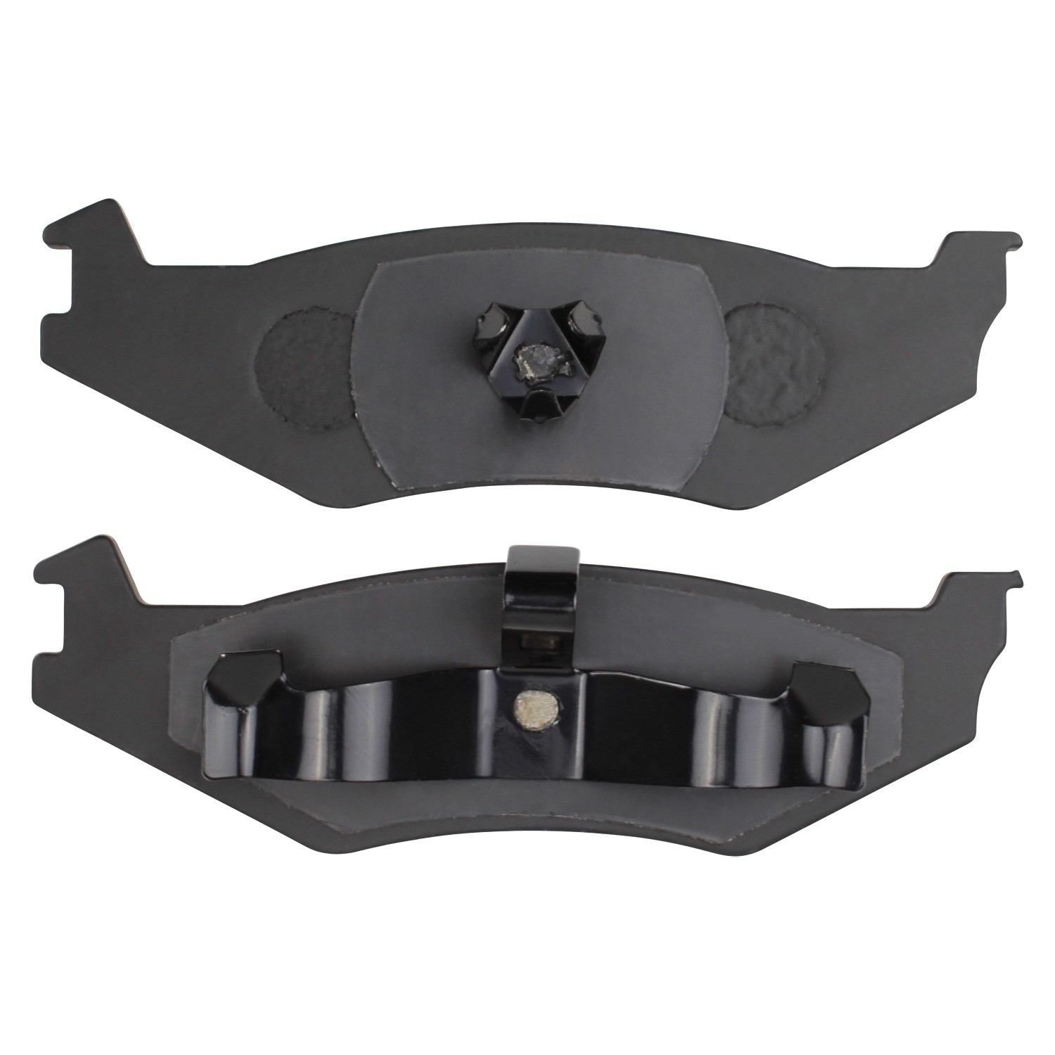 Back View of Rear Disc Brake Pad Set MPA 1000-0512C