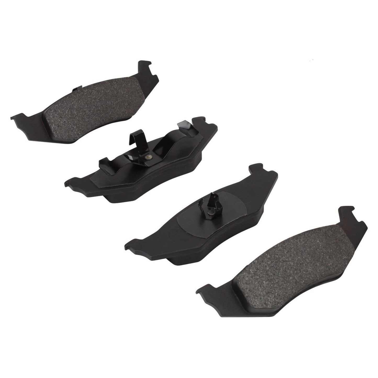 Angle View of Rear Disc Brake Pad Set MPA 1000-0512M