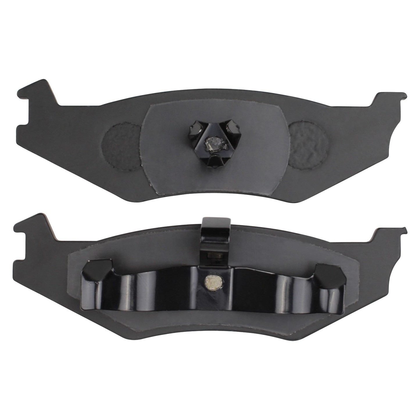 Back View of Rear Disc Brake Pad Set MPA 1000-0512M