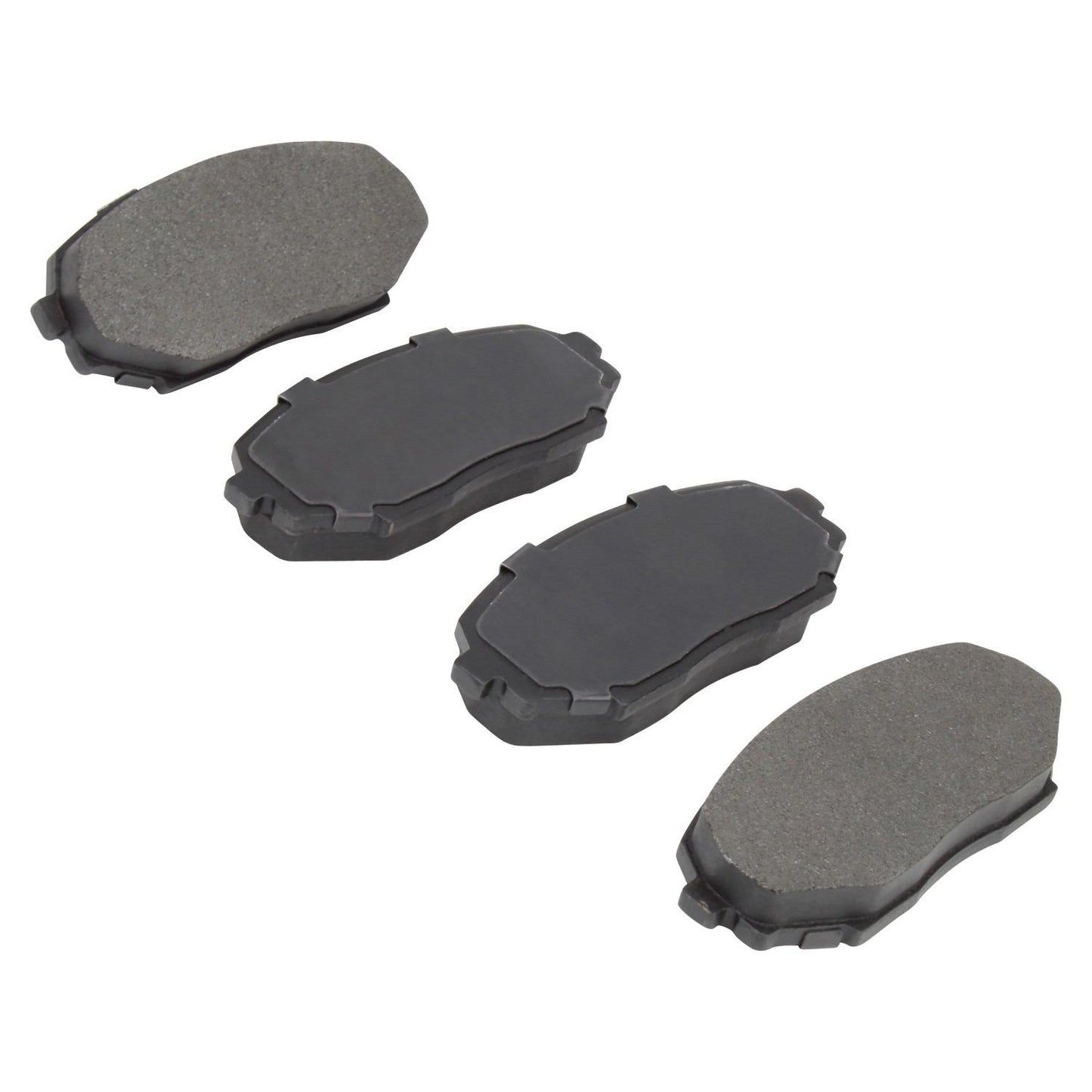 Angle View of Front Disc Brake Pad Set MPA 1000-0525M