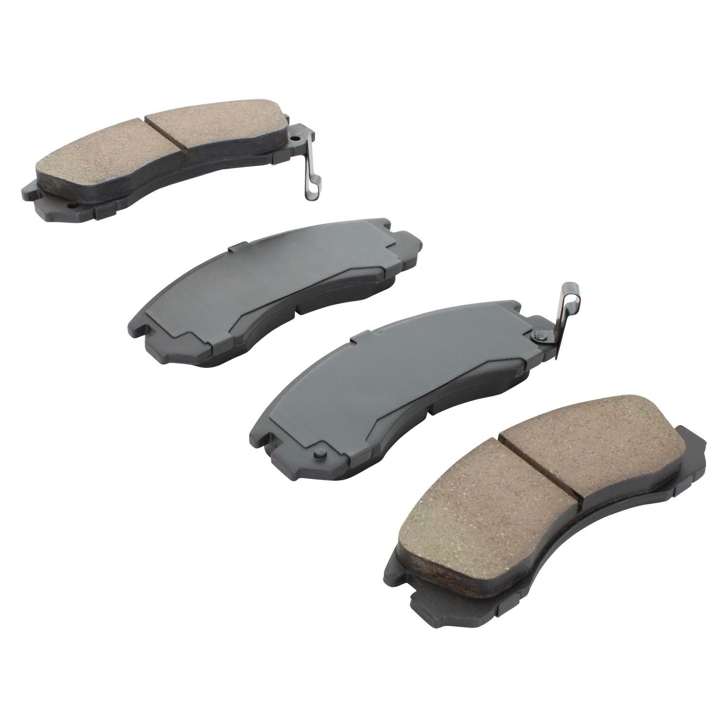 Angle View of Front Disc Brake Pad Set MPA 1000-0530C