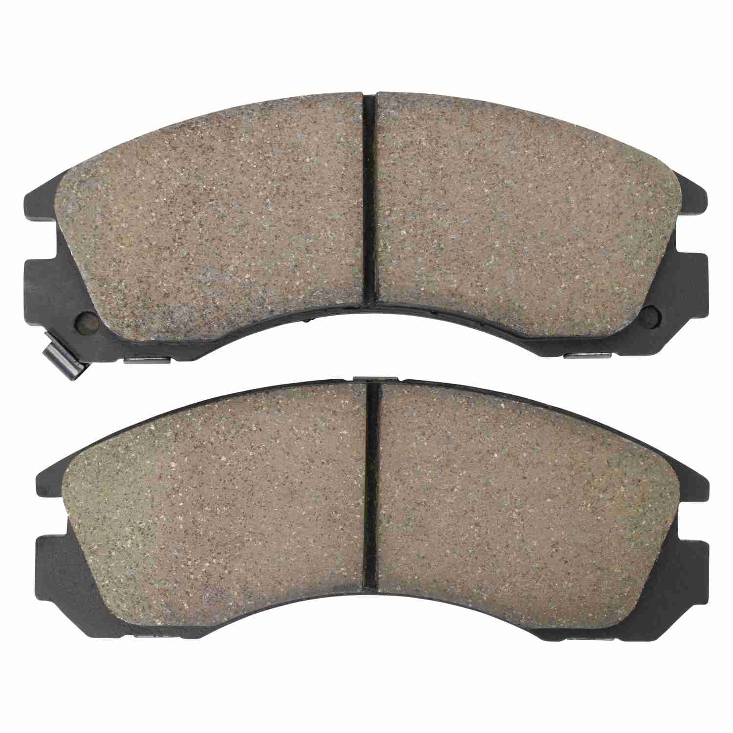 Front View of Front Disc Brake Pad Set MPA 1000-0530C