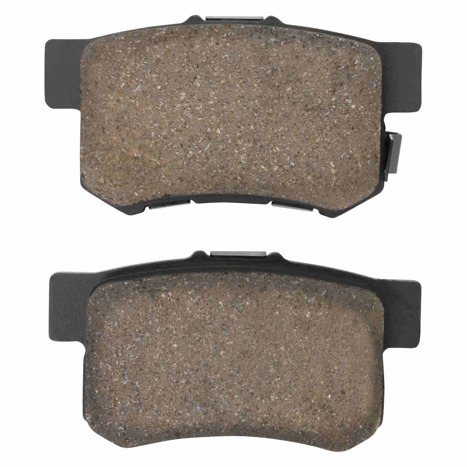 Front View of Rear Disc Brake Pad Set MPA 1000-0537C