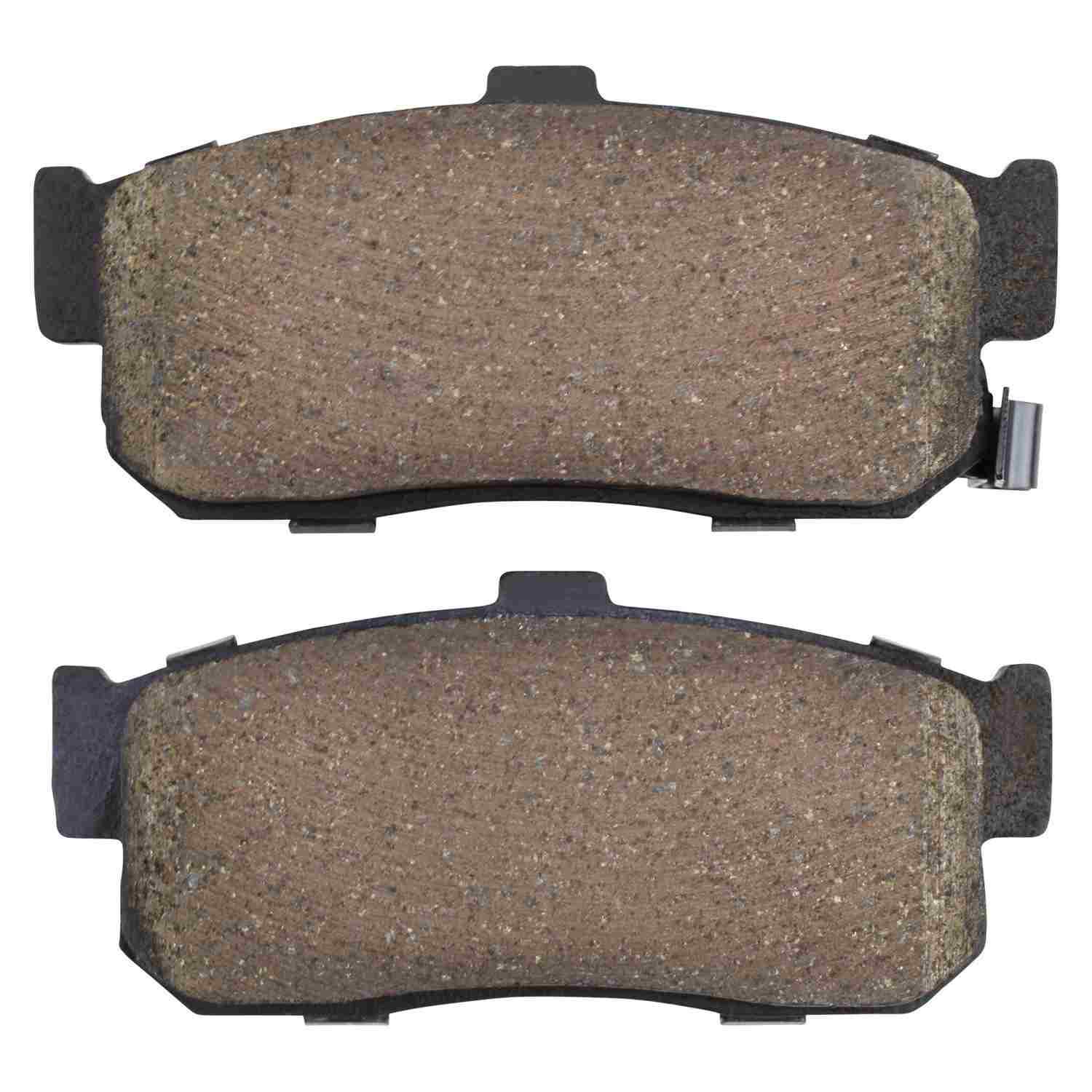 Front View of Rear Disc Brake Pad Set MPA 1000-0540C