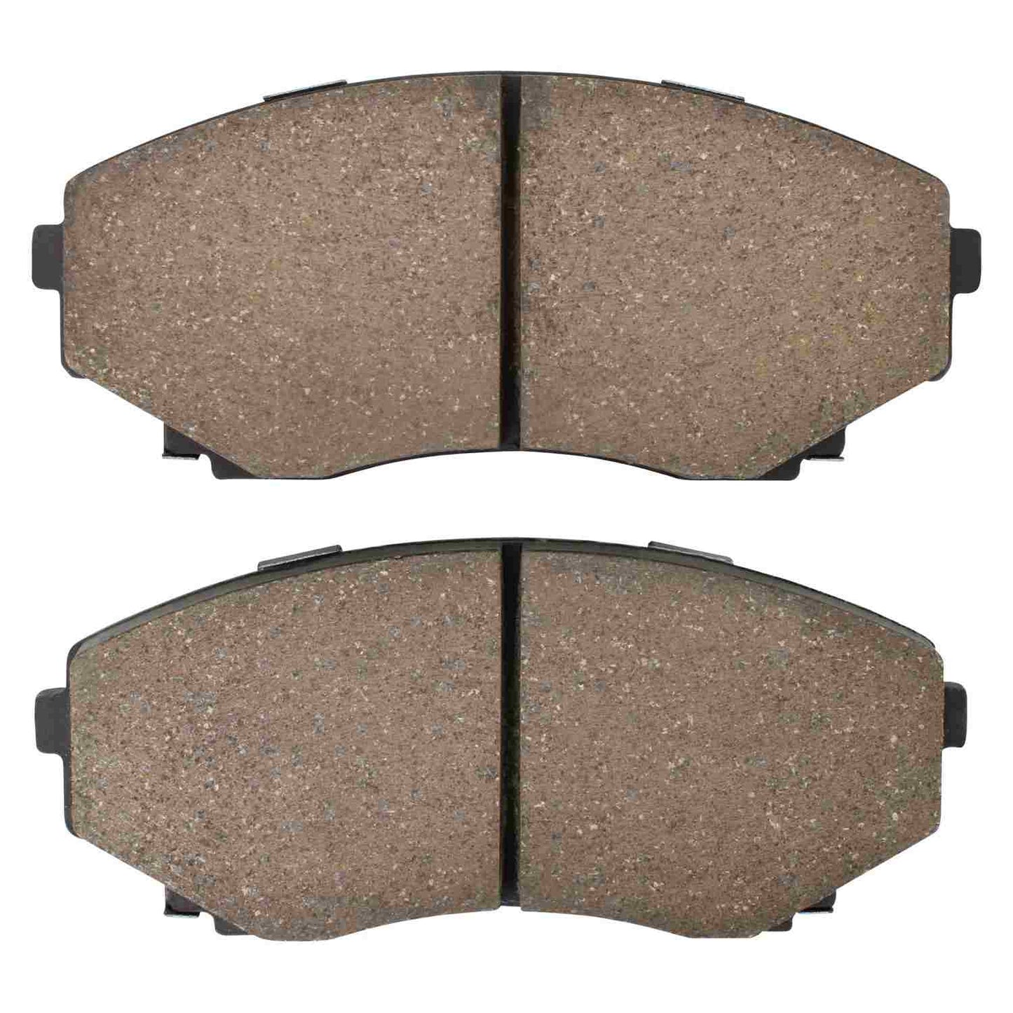 Front View of Front Disc Brake Pad Set MPA 1000-0551C