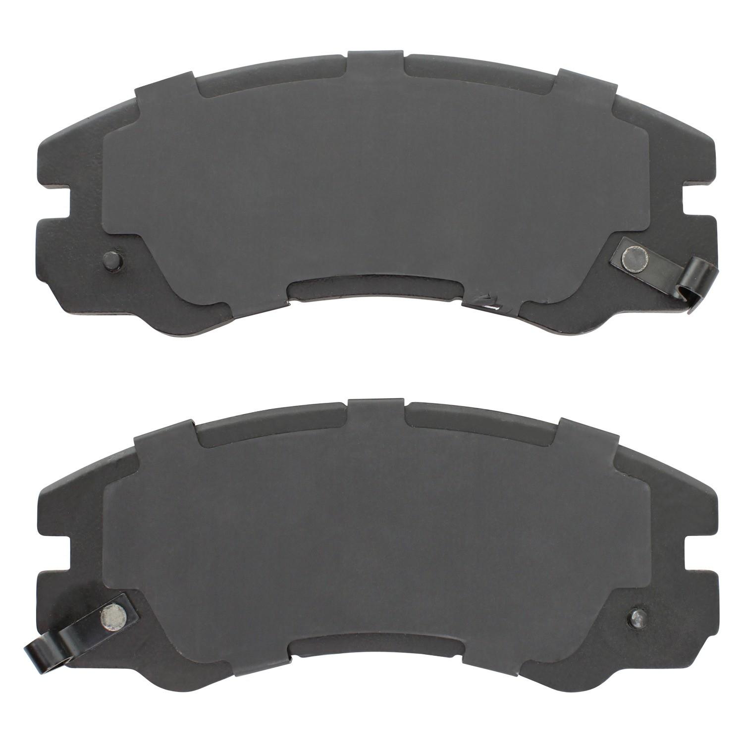 Back View of Front Disc Brake Pad Set MPA 1000-0579M