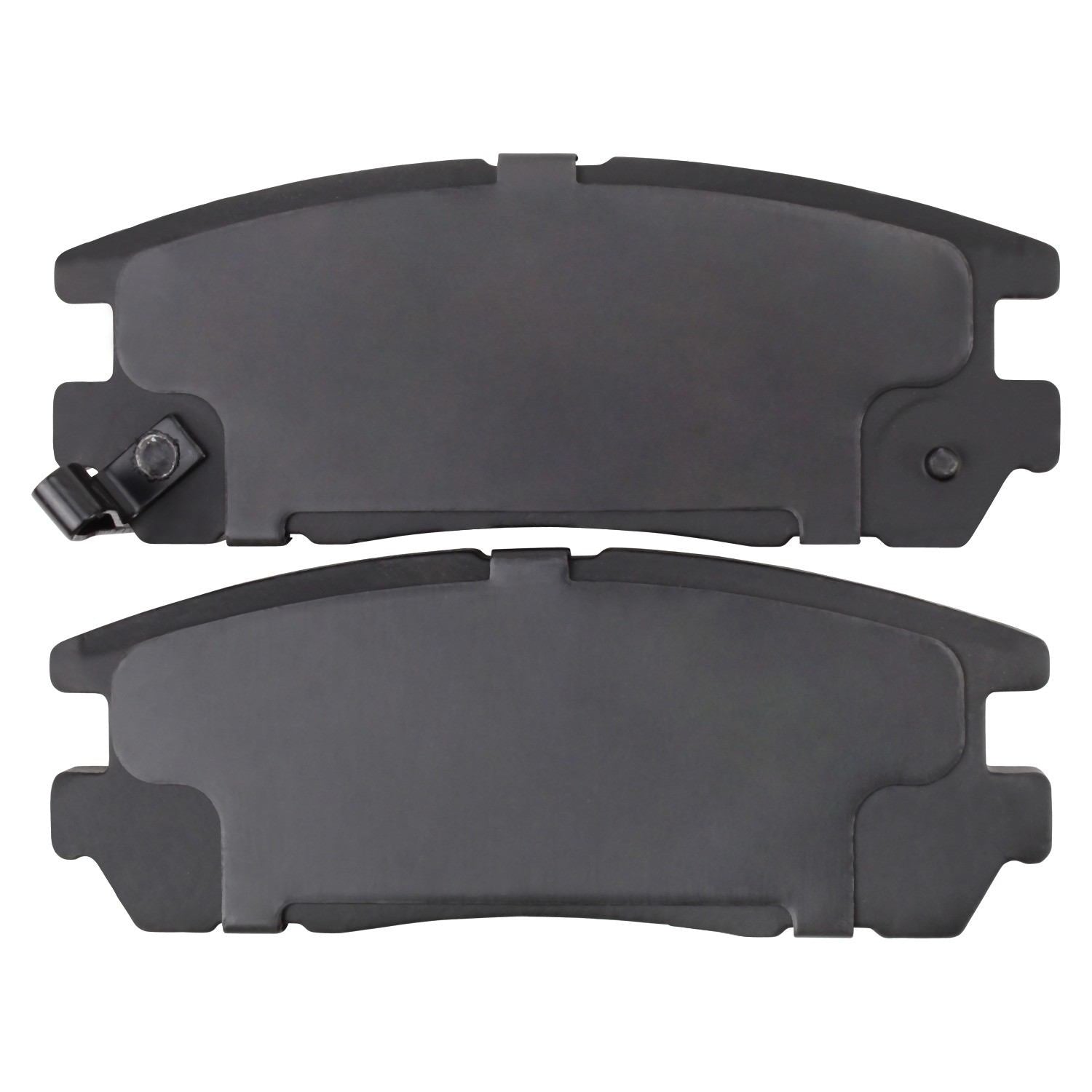 Back View of Rear Disc Brake Pad Set MPA 1000-0580C