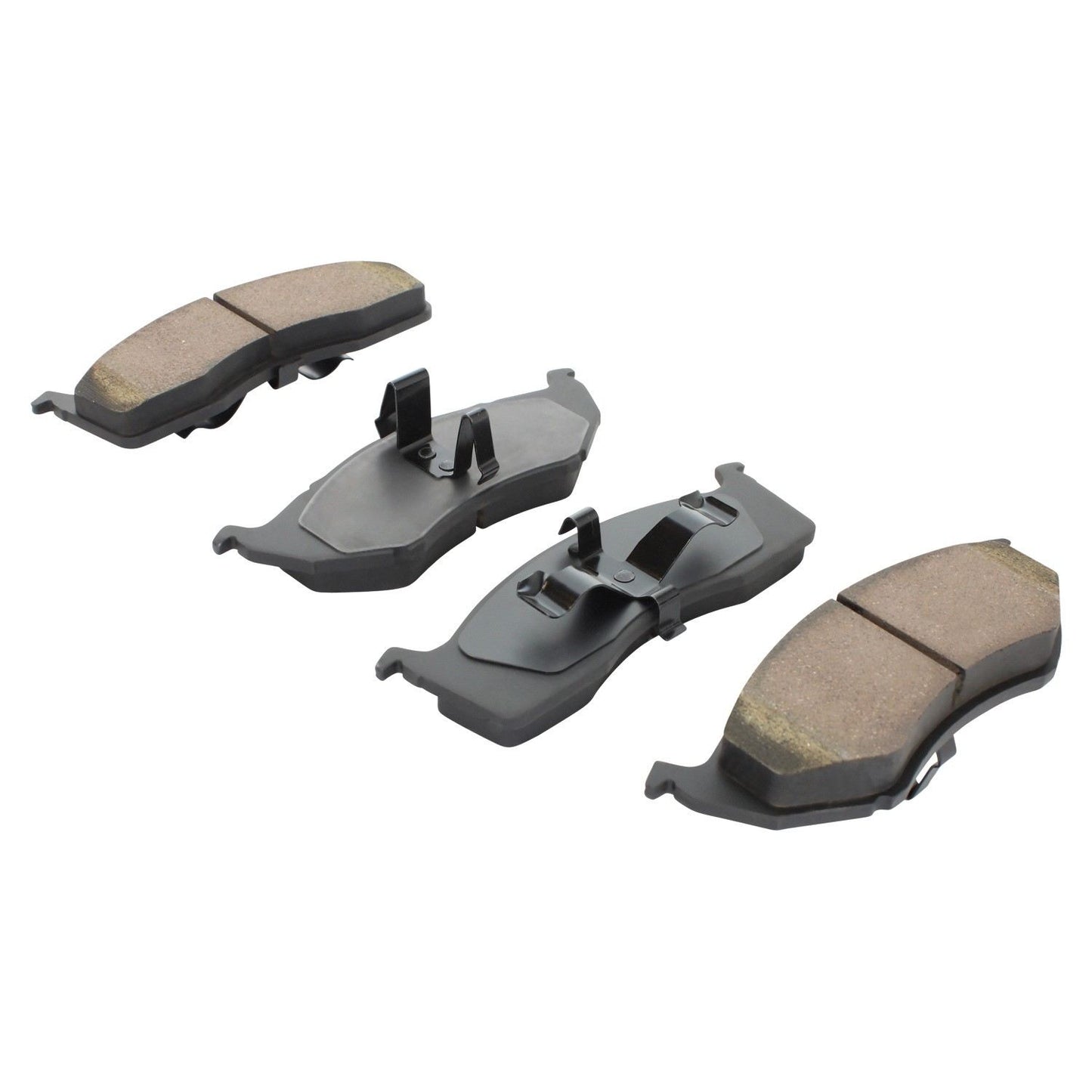 Angle View of Front Disc Brake Pad Set MPA 1000-0591C