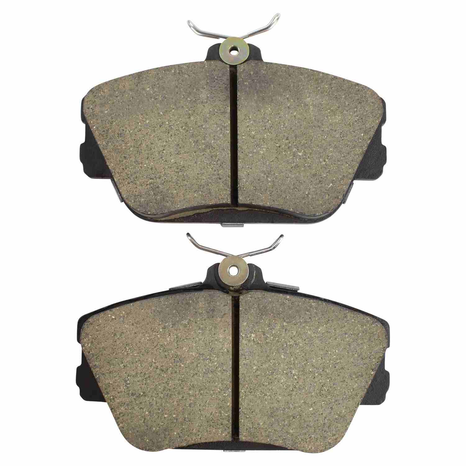 Front View of Front Disc Brake Pad Set MPA 1000-0598C