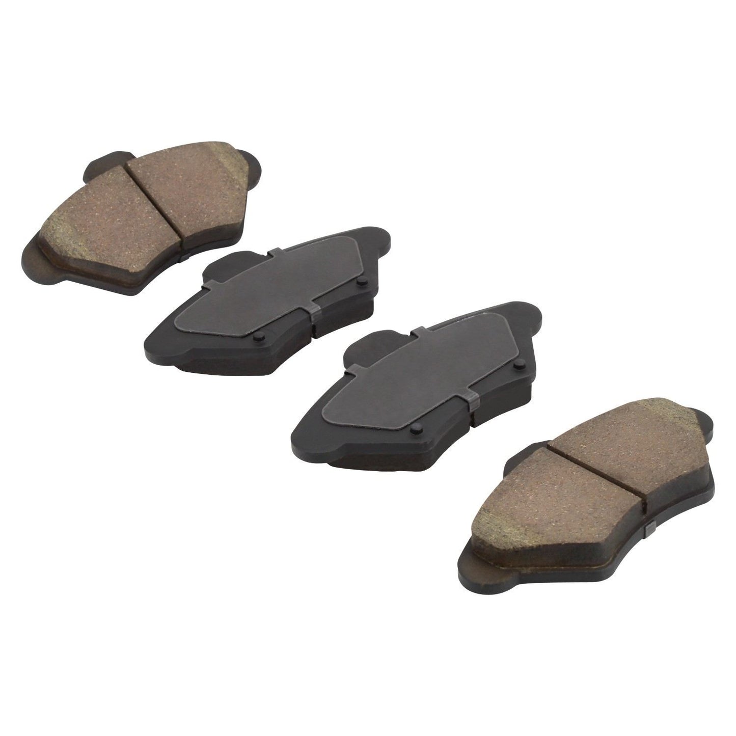 Angle View of Front Disc Brake Pad Set MPA 1000-0600C