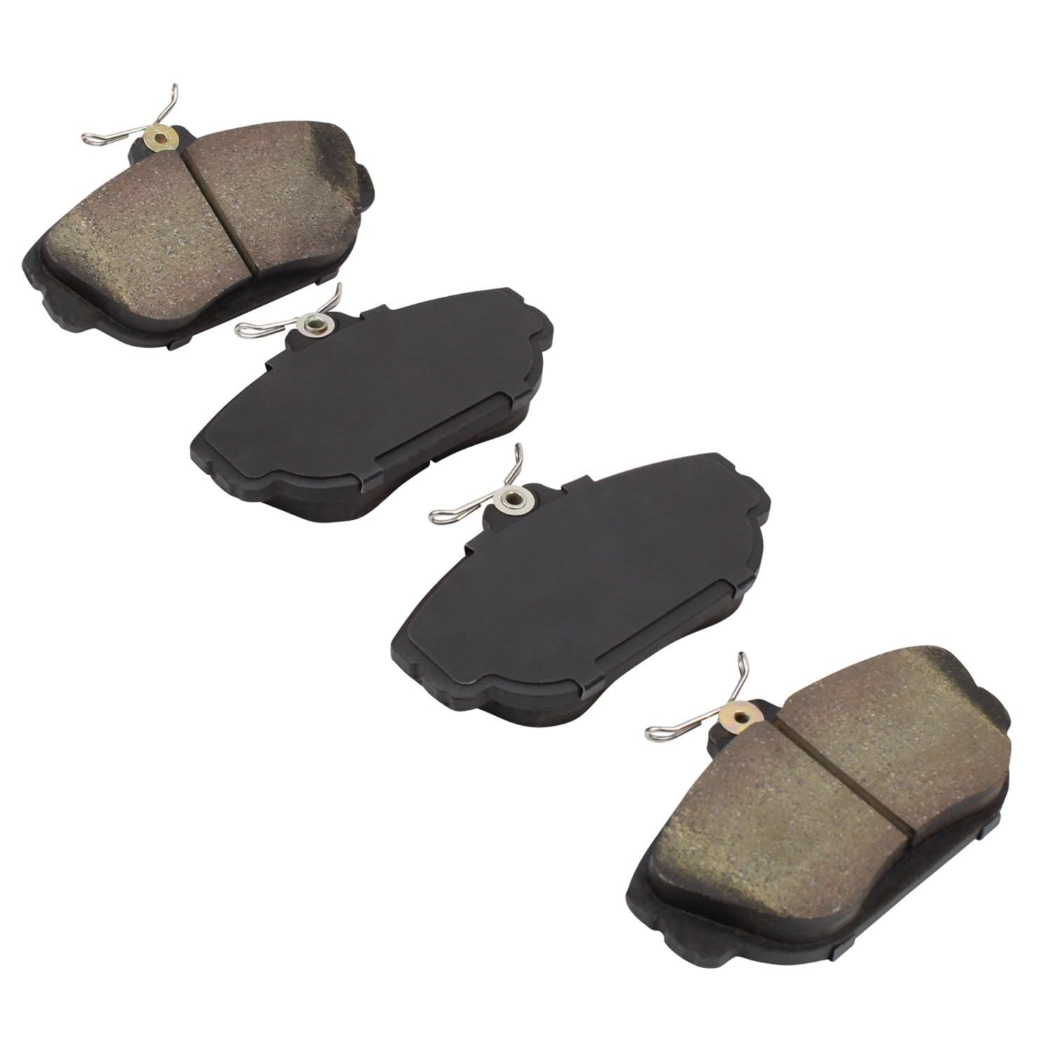 Angle View of Front Disc Brake Pad Set MPA 1000-0601C