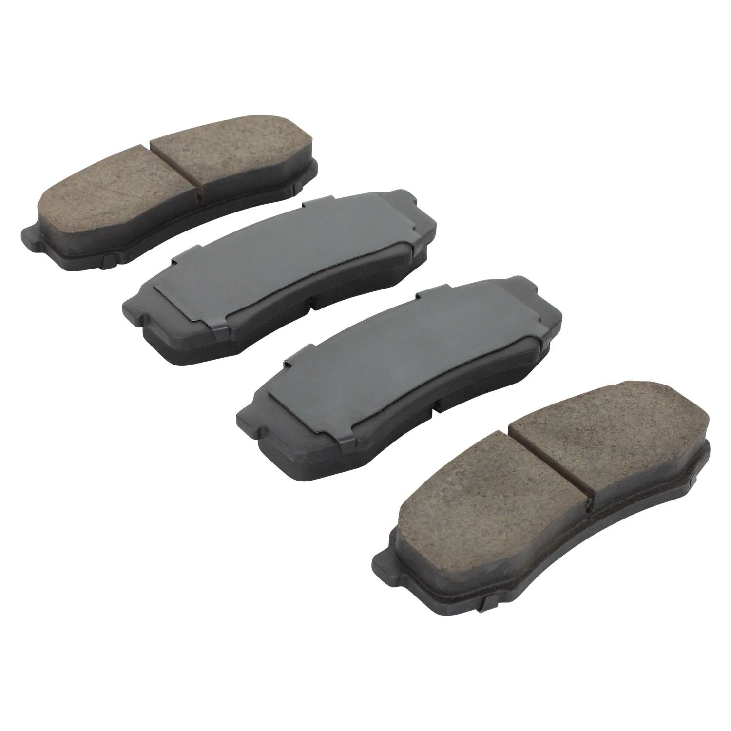 Angle View of Rear Disc Brake Pad Set MPA 1000-0606C