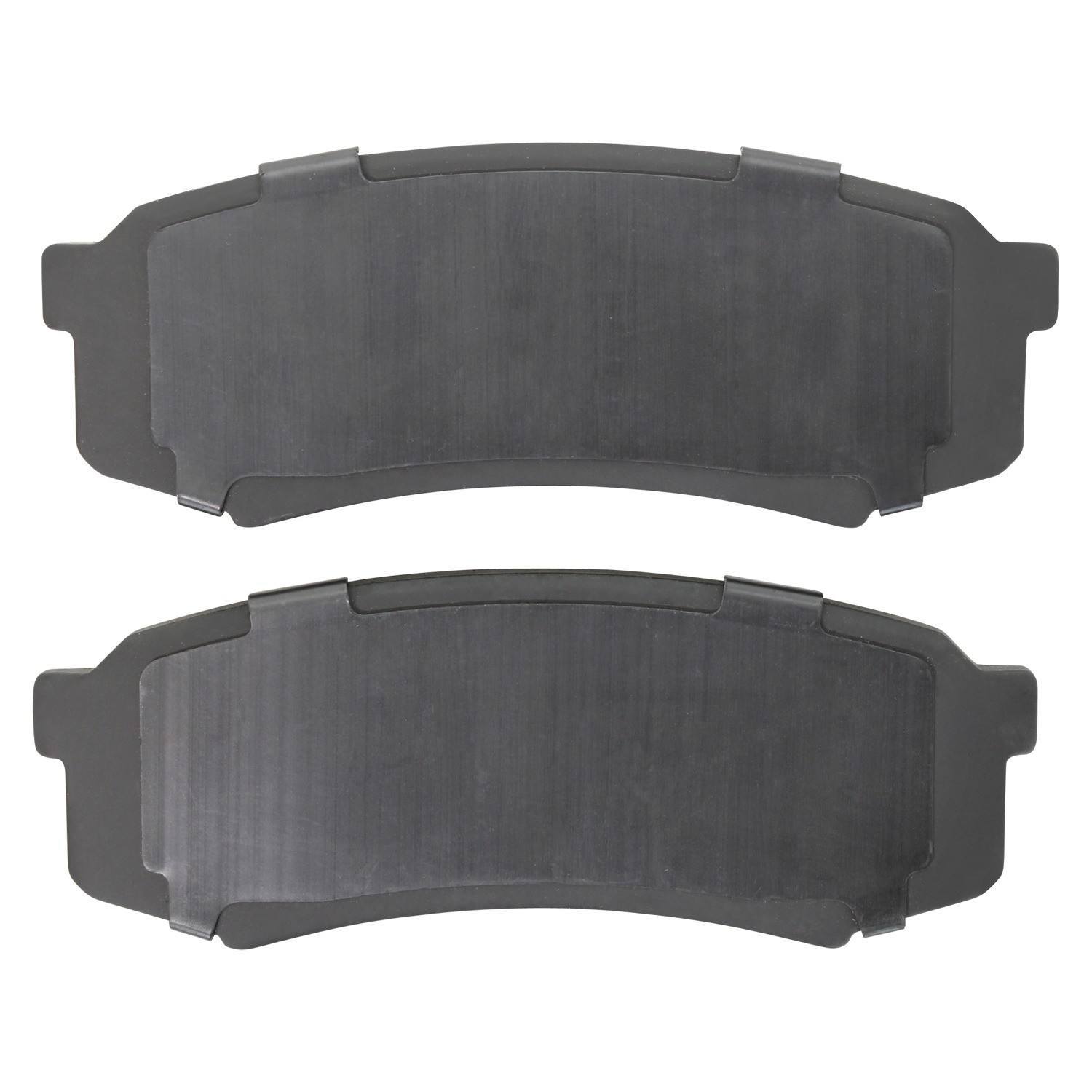 Back View of Rear Disc Brake Pad Set MPA 1000-0606C