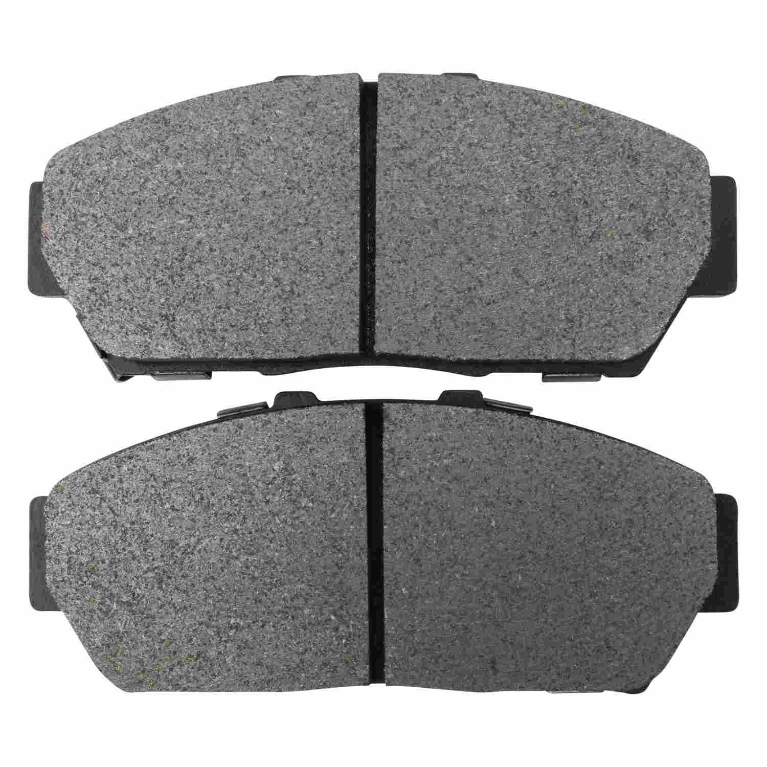 Front View of Front Disc Brake Pad Set MPA 1000-0617M