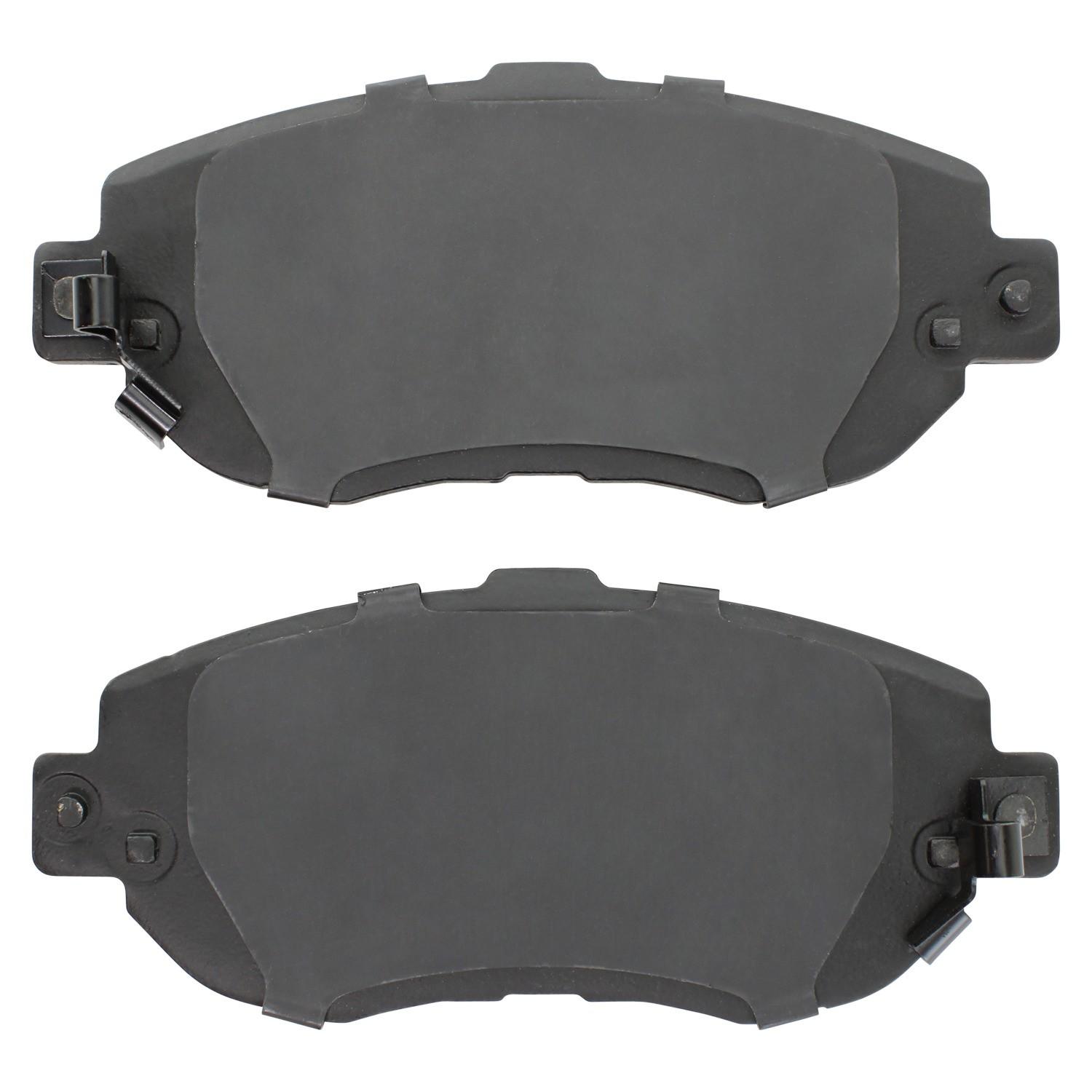 Back View of Front Disc Brake Pad Set MPA 1000-0619M