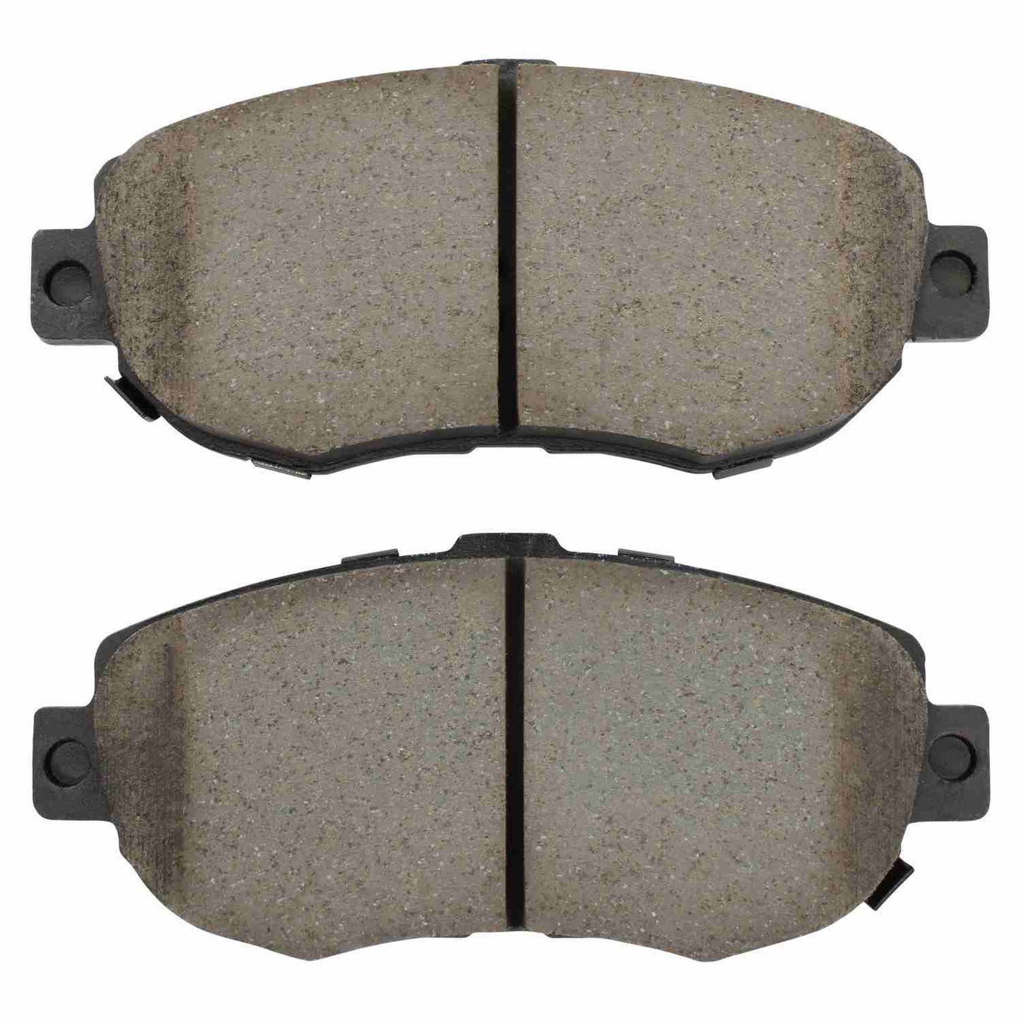 Front View of Front Disc Brake Pad Set MPA 1000-0619M