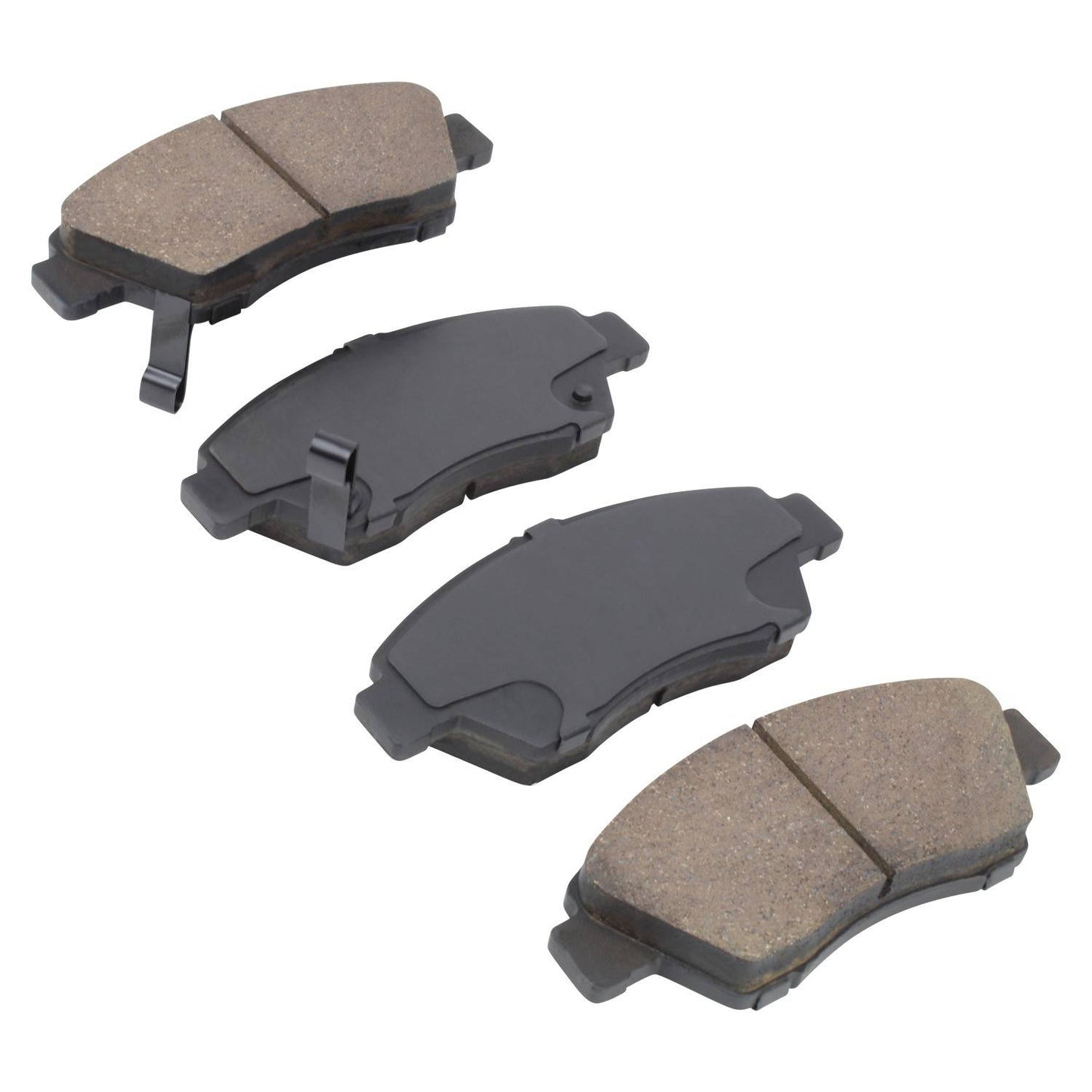 Angle View of Front Disc Brake Pad Set MPA 1000-0621C