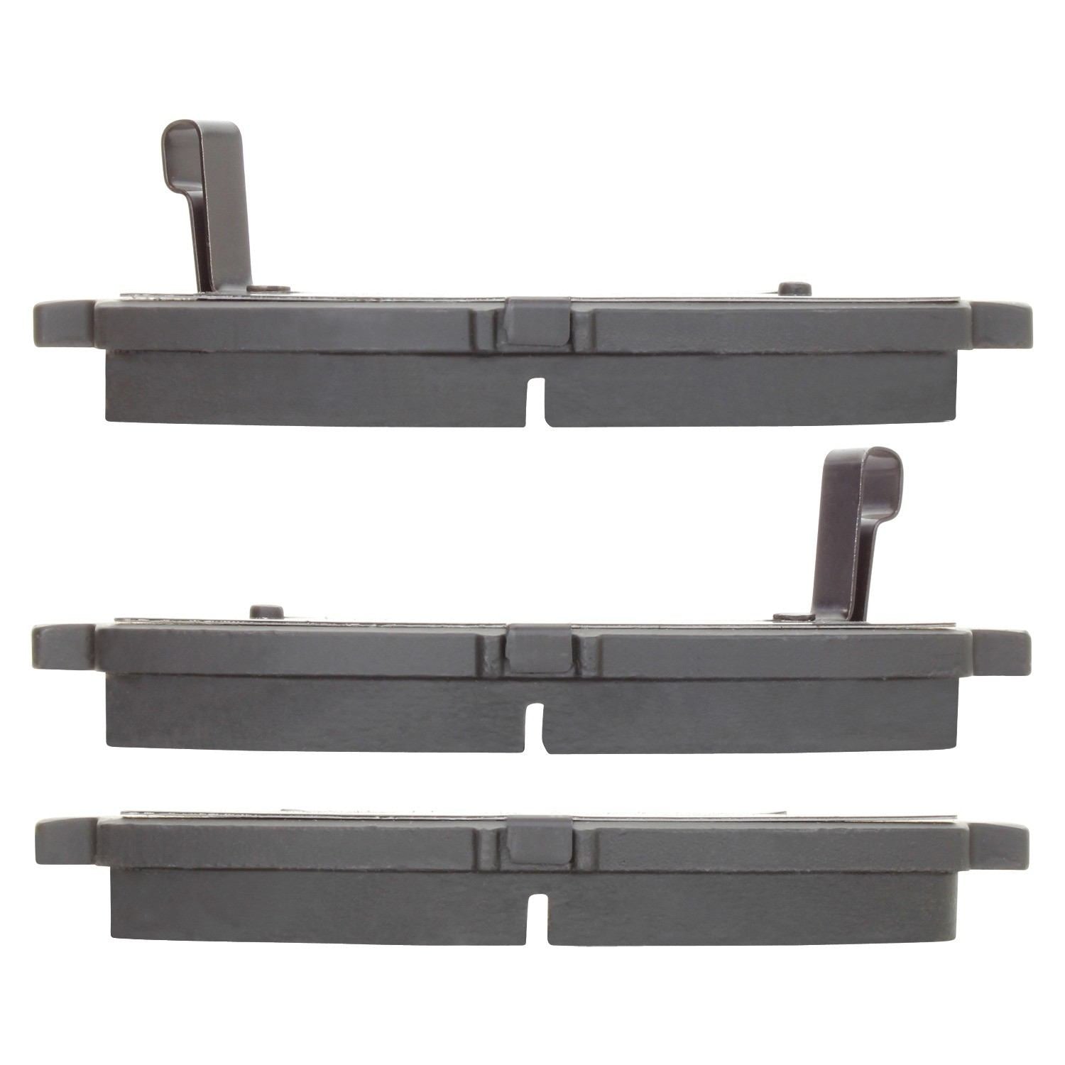 Top View of Front Disc Brake Pad Set MPA 1000-0621M