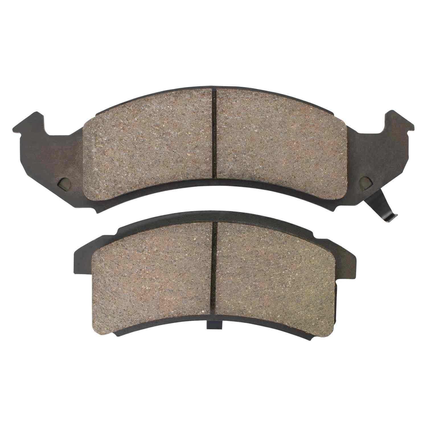 Front View of Front Disc Brake Pad Set MPA 1000-0623C