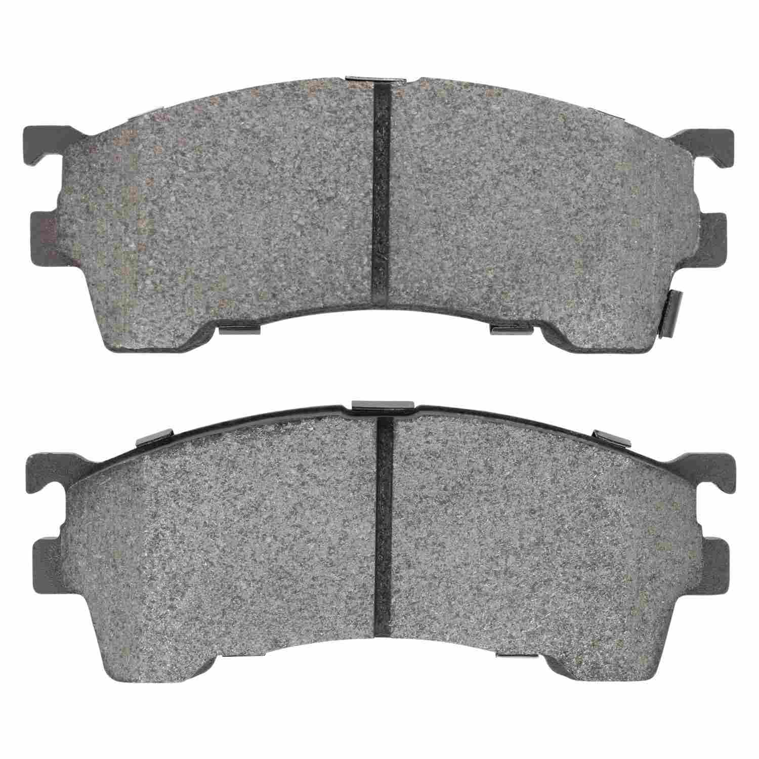 Front View of Front Disc Brake Pad Set MPA 1000-0637C