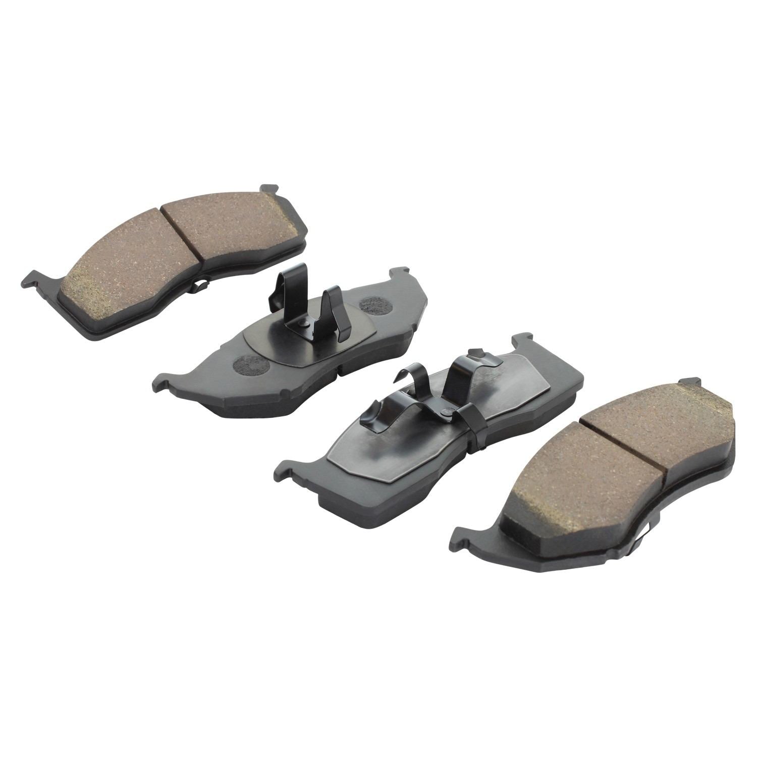 Angle View of Front Disc Brake Pad Set MPA 1000-0642C