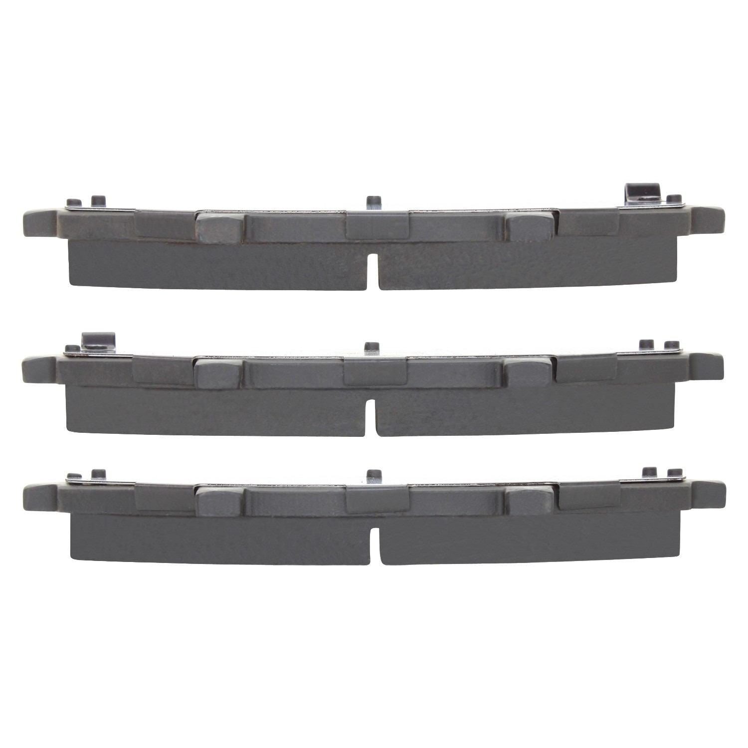 Top View of Front Disc Brake Pad Set MPA 1000-0652C