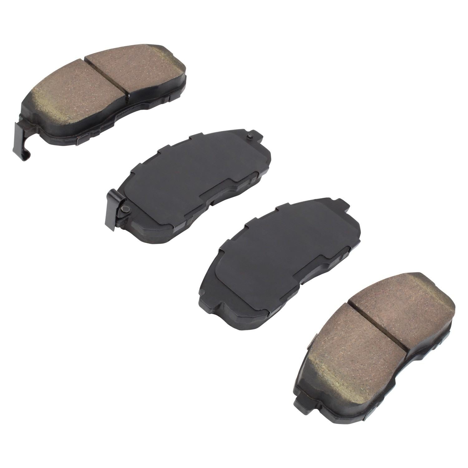 Angle View of Front Disc Brake Pad Set MPA 1000-0653C