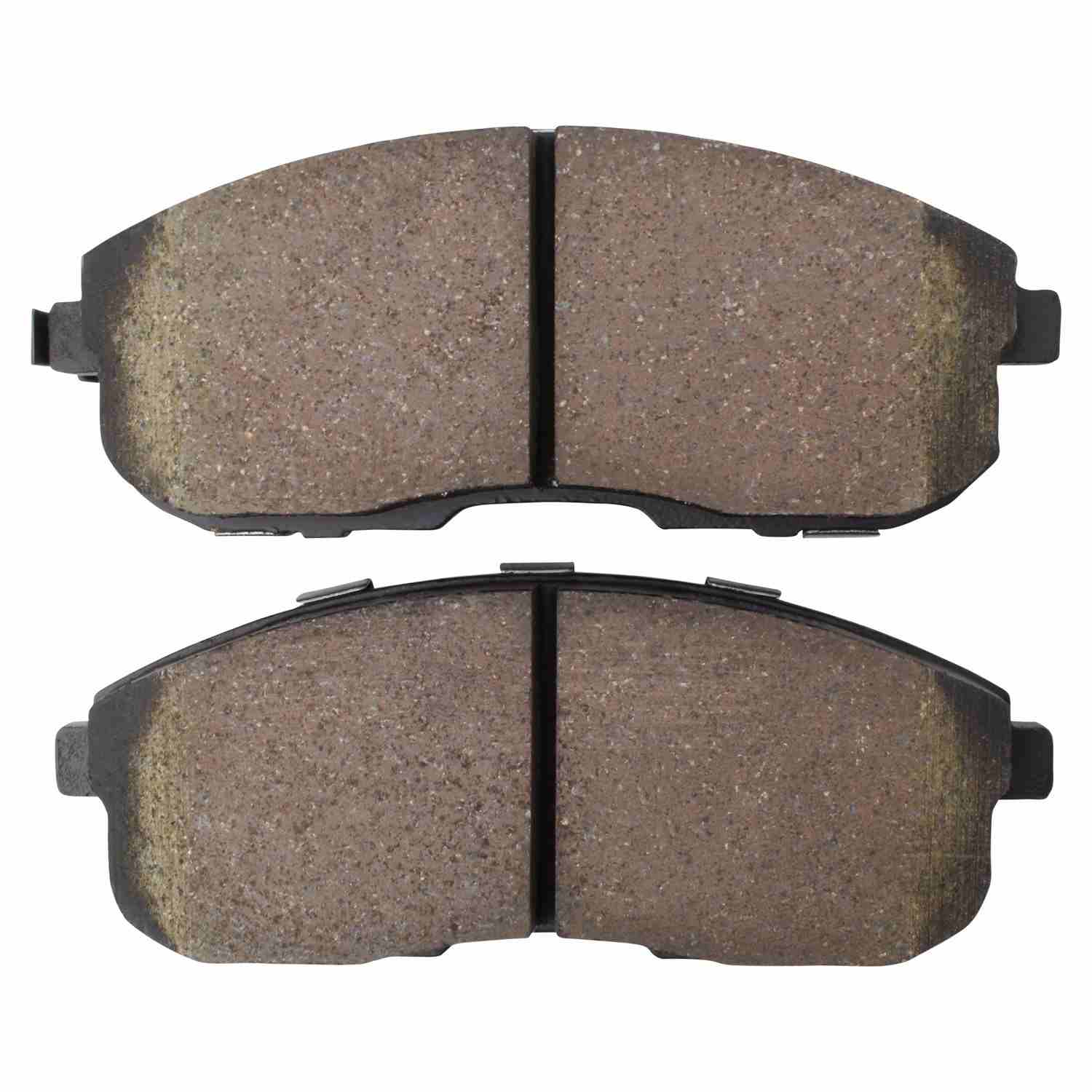 Front View of Front Disc Brake Pad Set MPA 1000-0653C