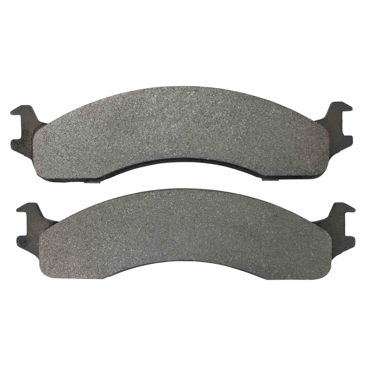 Front View of Front Disc Brake Pad Set MPA 1000-0655M