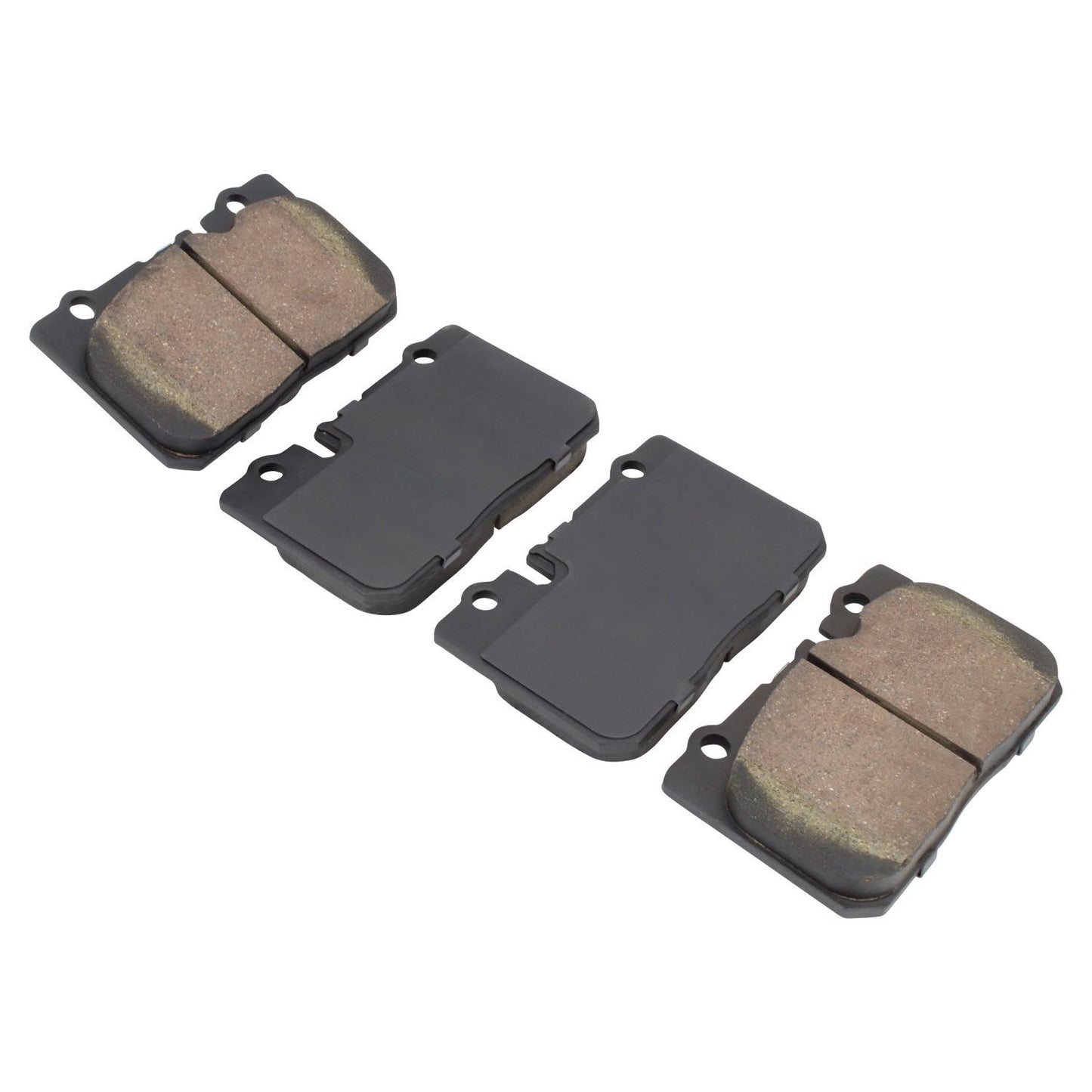 Angle View of Front Disc Brake Pad Set MPA 1000-0665C