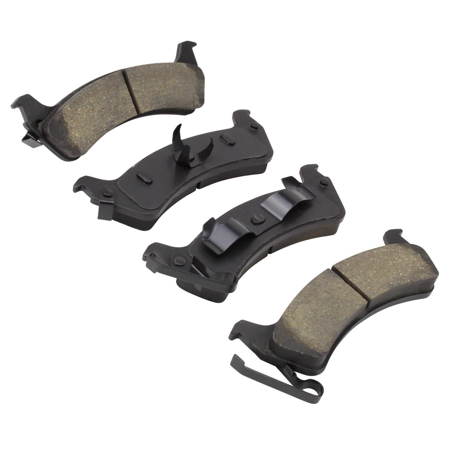 Angle View of Rear Disc Brake Pad Set MPA 1000-0666M