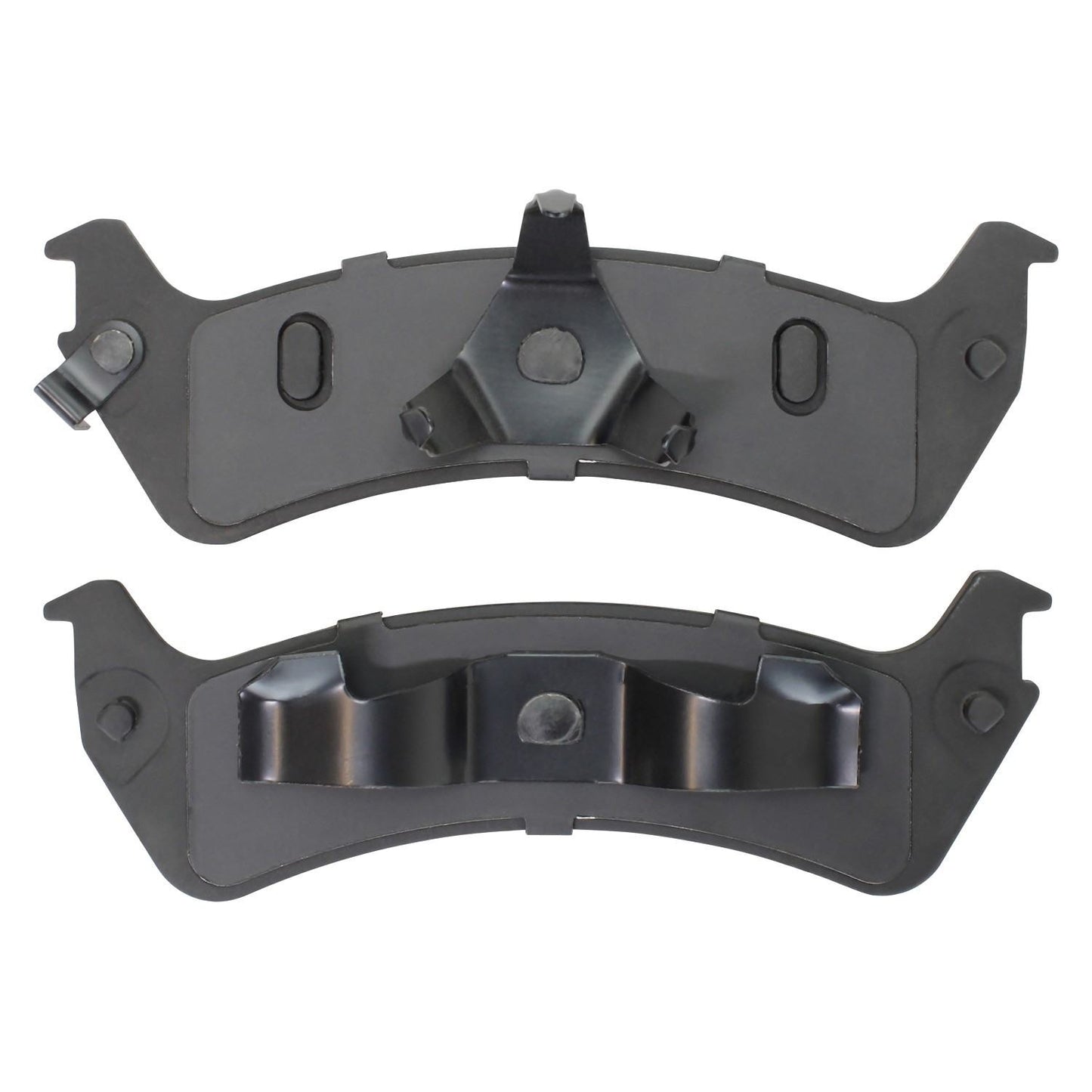 Back View of Rear Disc Brake Pad Set MPA 1000-0667C