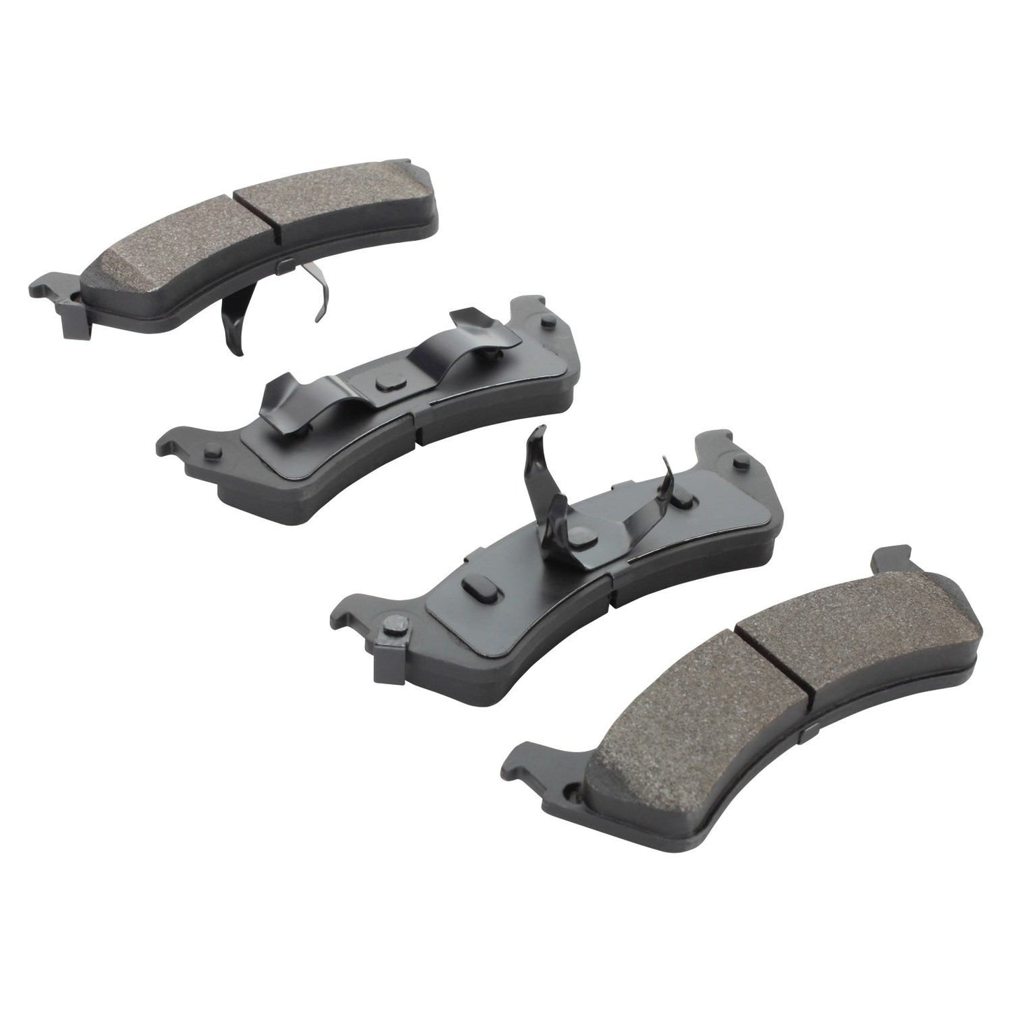 Angle View of Rear Disc Brake Pad Set MPA 1000-0667M