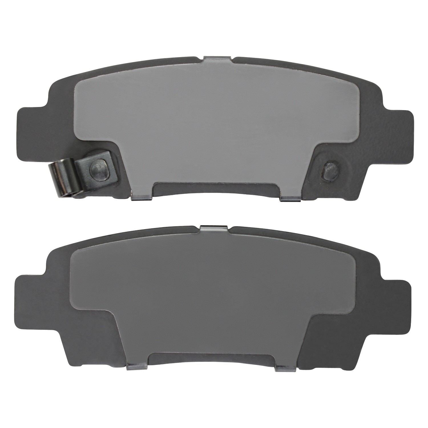 Back View of Rear Disc Brake Pad Set MPA 1000-0672C