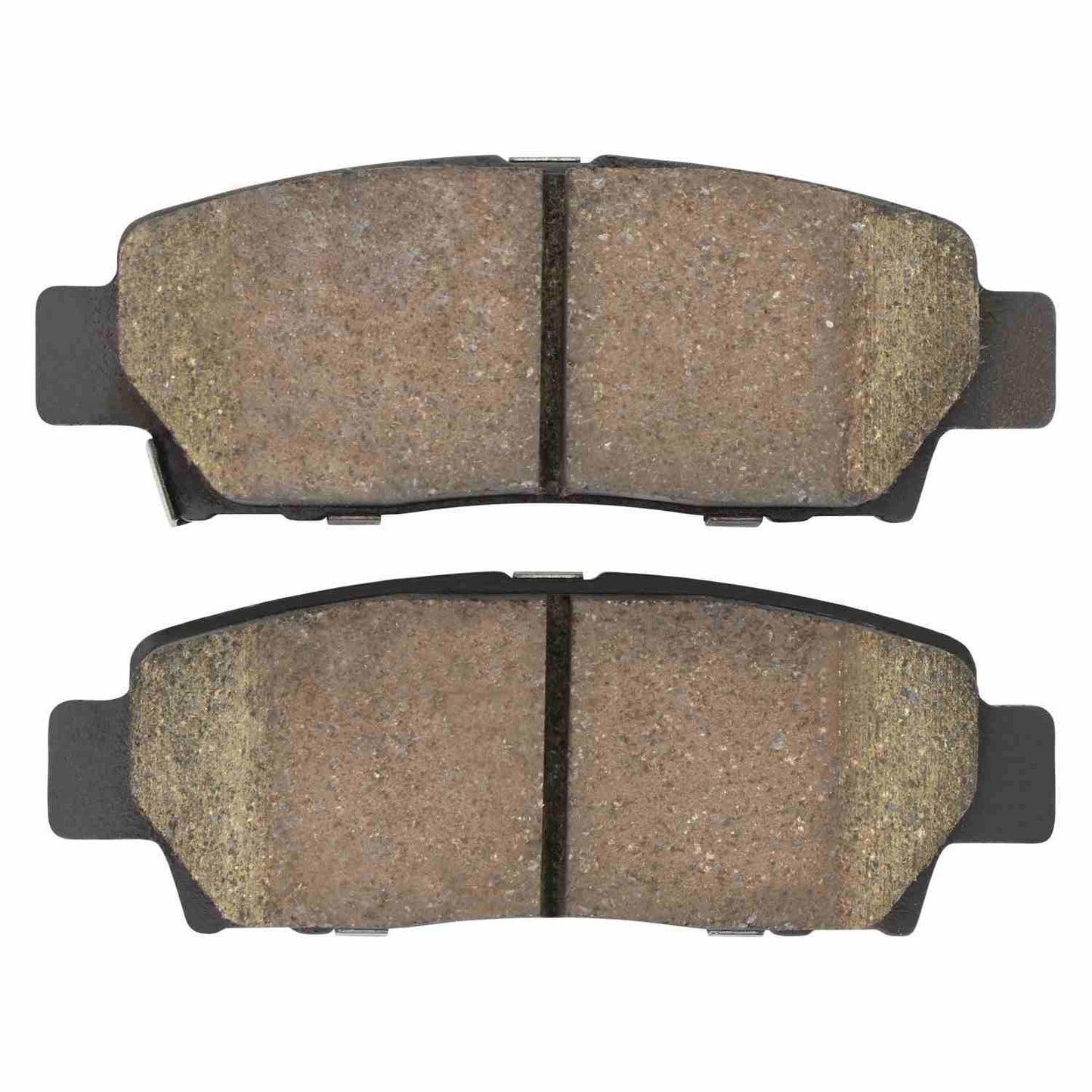 Front View of Rear Disc Brake Pad Set MPA 1000-0672C