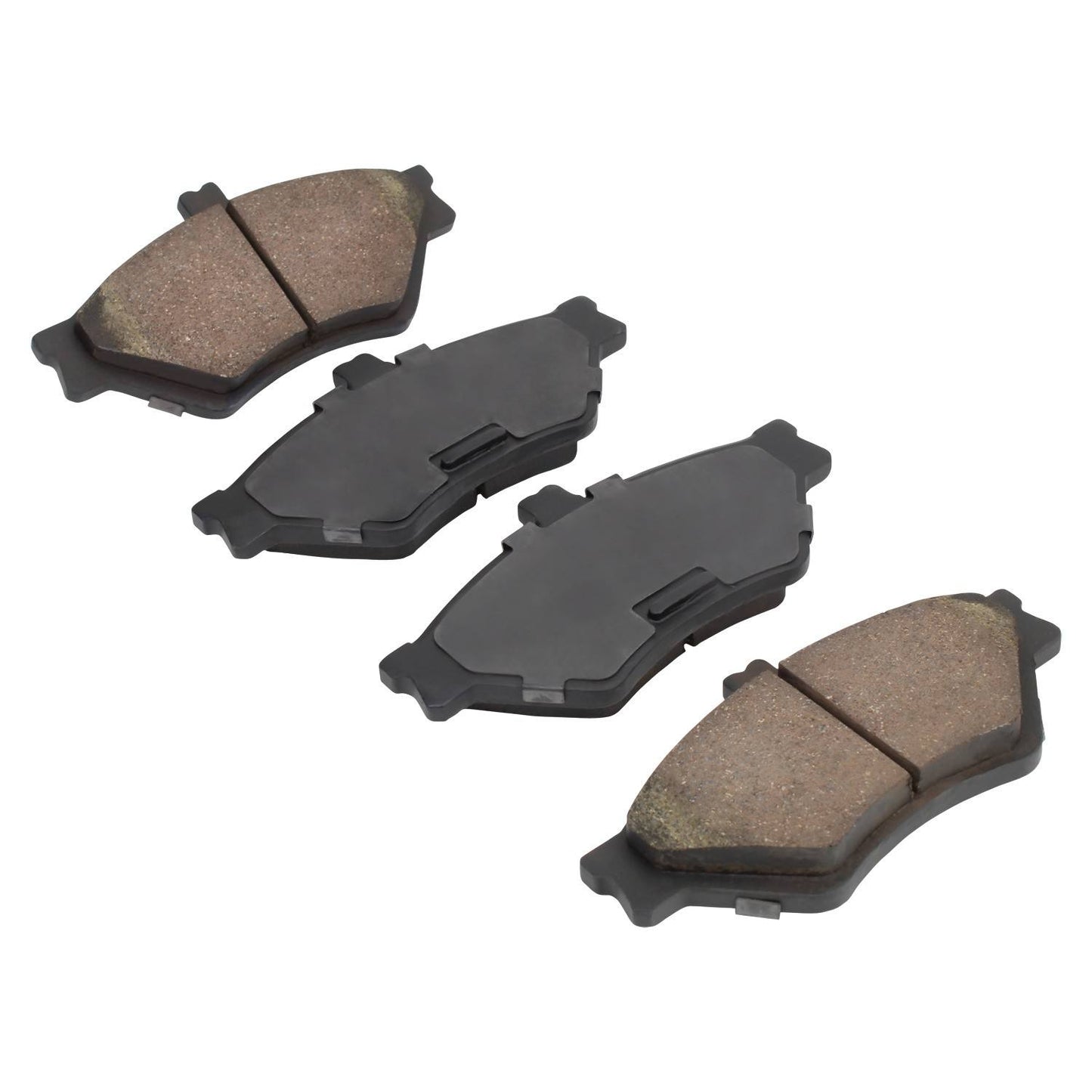 Angle View of Front Disc Brake Pad Set MPA 1000-0678C