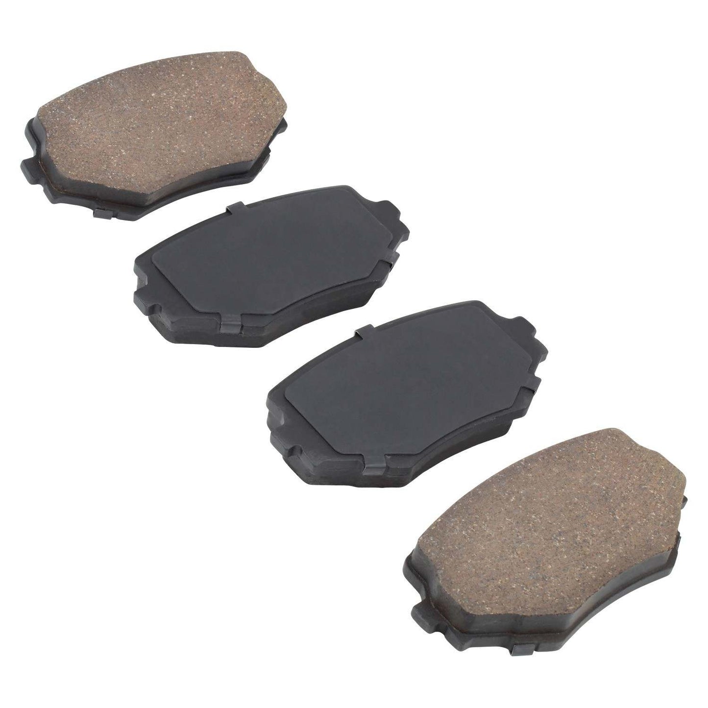 Angle View of Front Disc Brake Pad Set MPA 1000-0680C