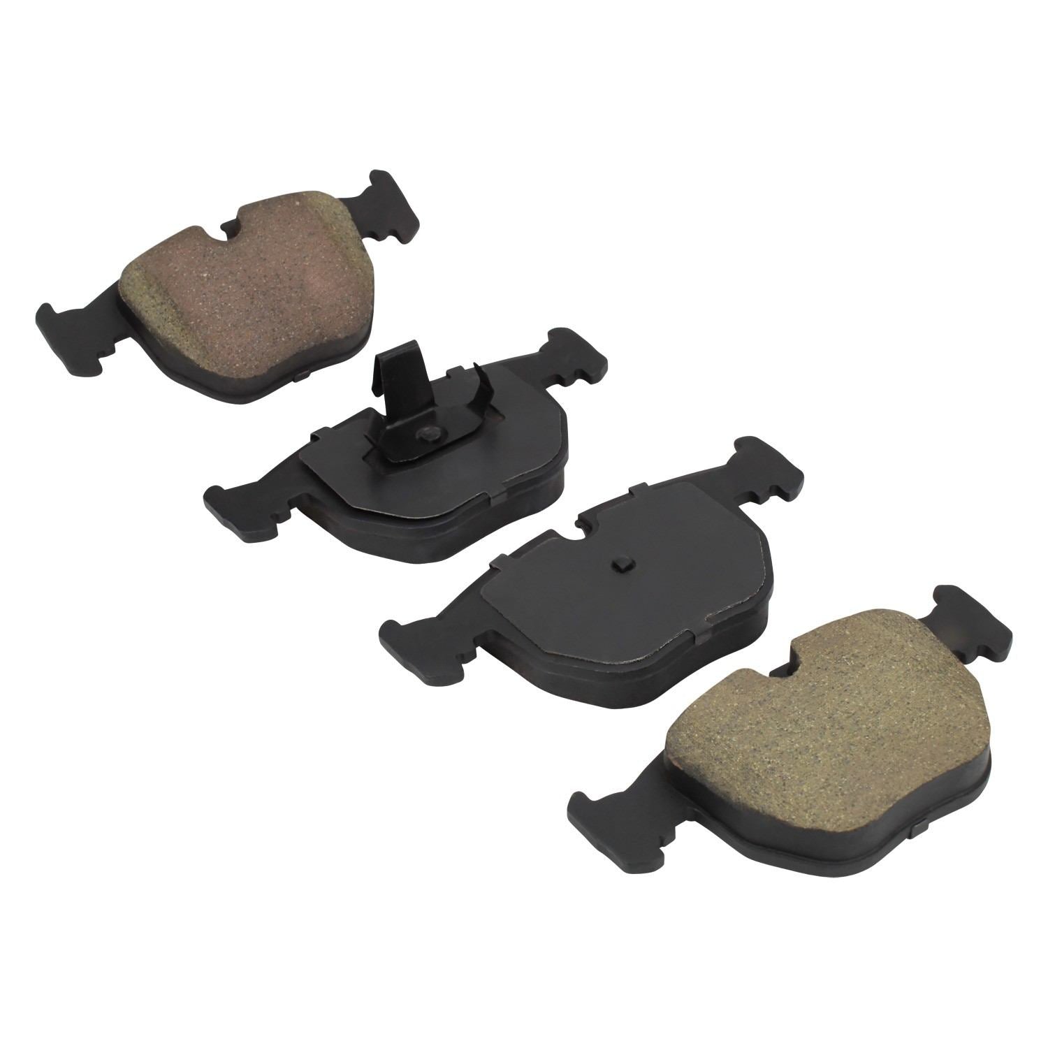 Angle View of Front Disc Brake Pad Set MPA 1000-0681C