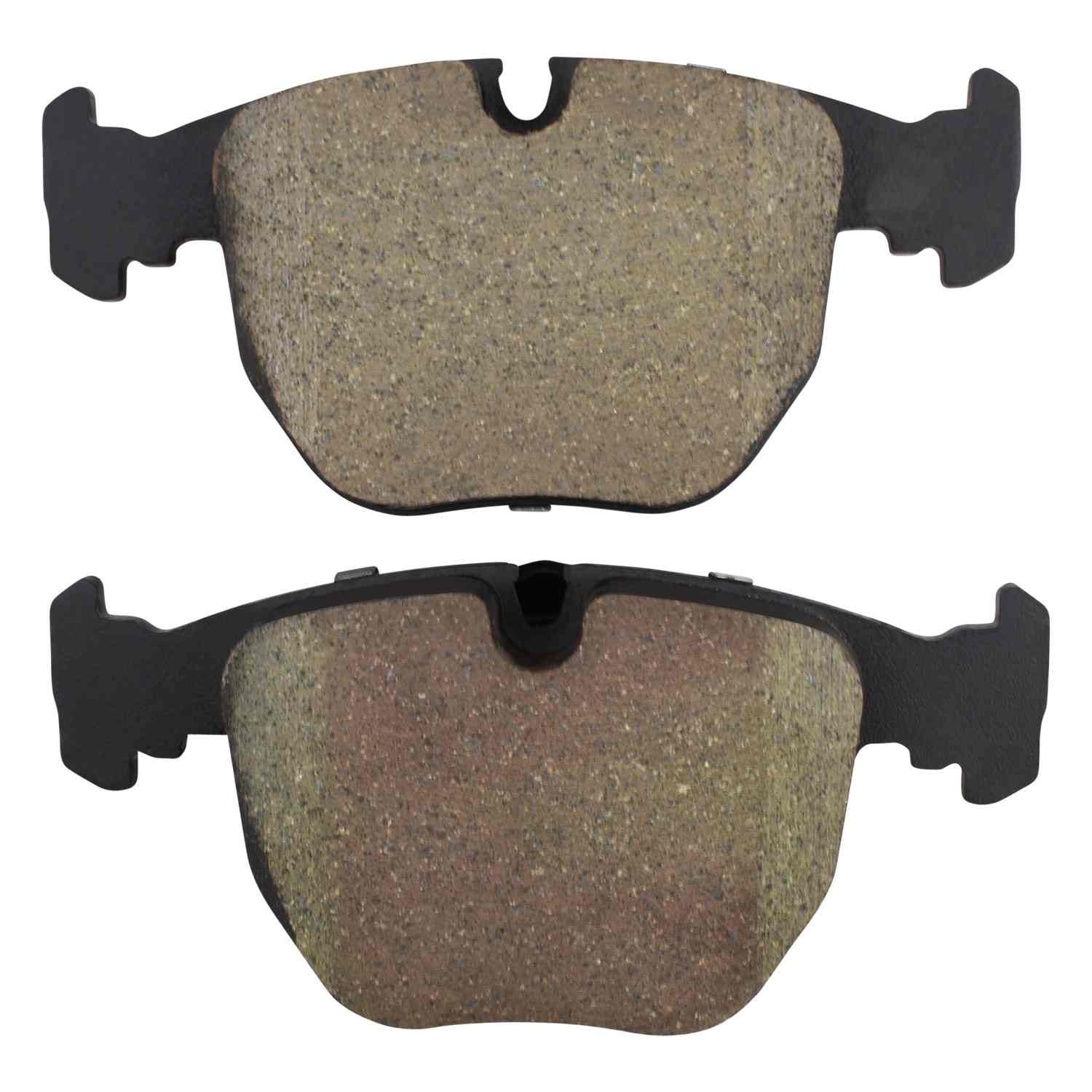 Front View of Front Disc Brake Pad Set MPA 1000-0681C