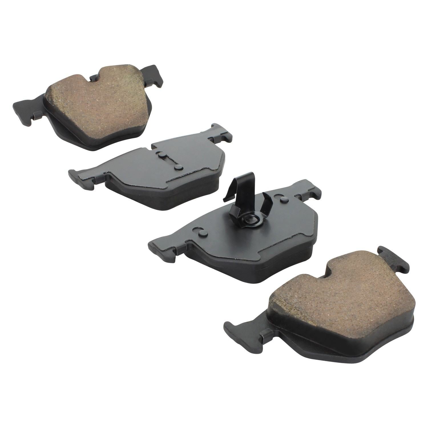 Angle View of Rear Disc Brake Pad Set MPA 1000-0683AC