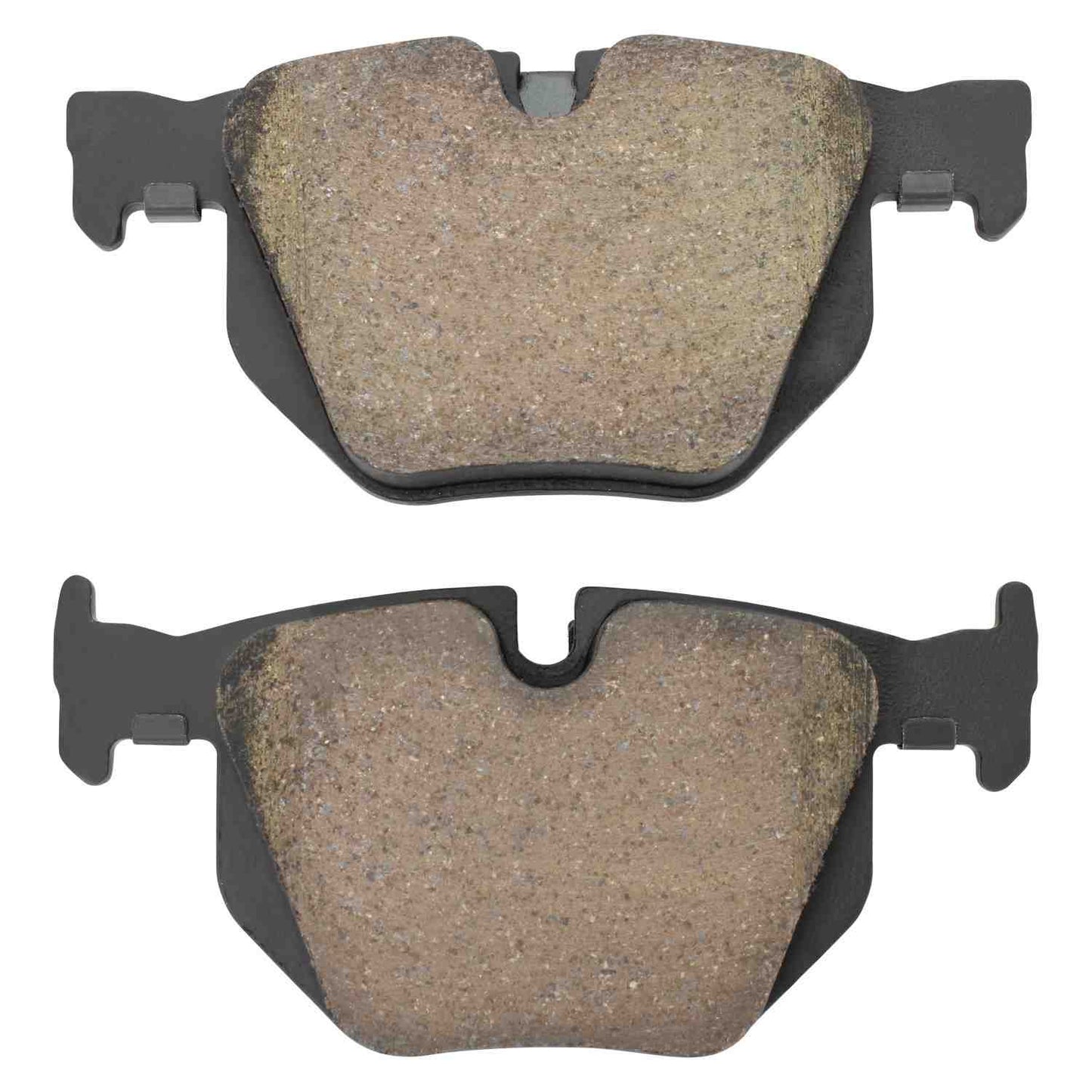 Front View of Rear Disc Brake Pad Set MPA 1000-0683AC