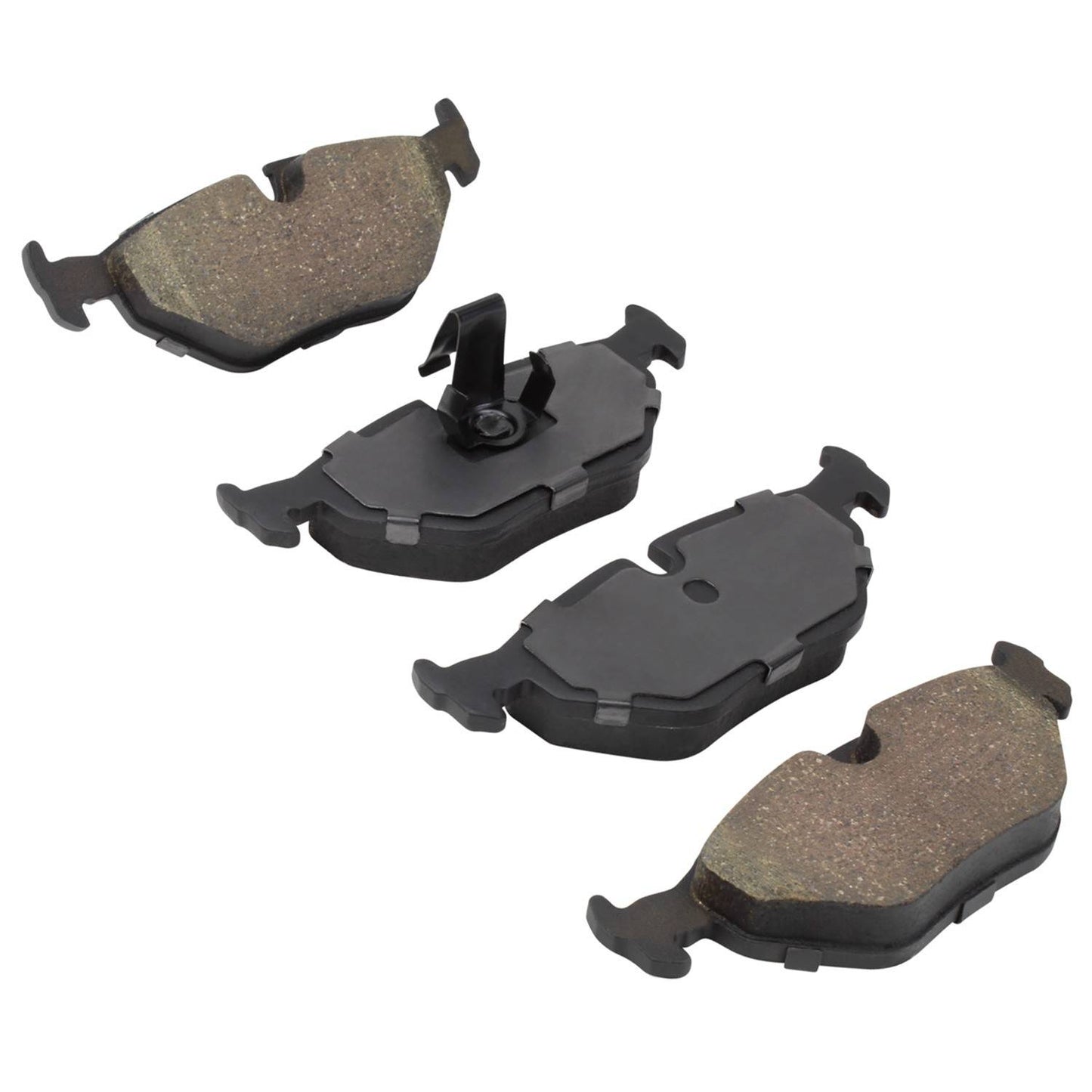 Angle View of Rear Disc Brake Pad Set MPA 1000-0692AC